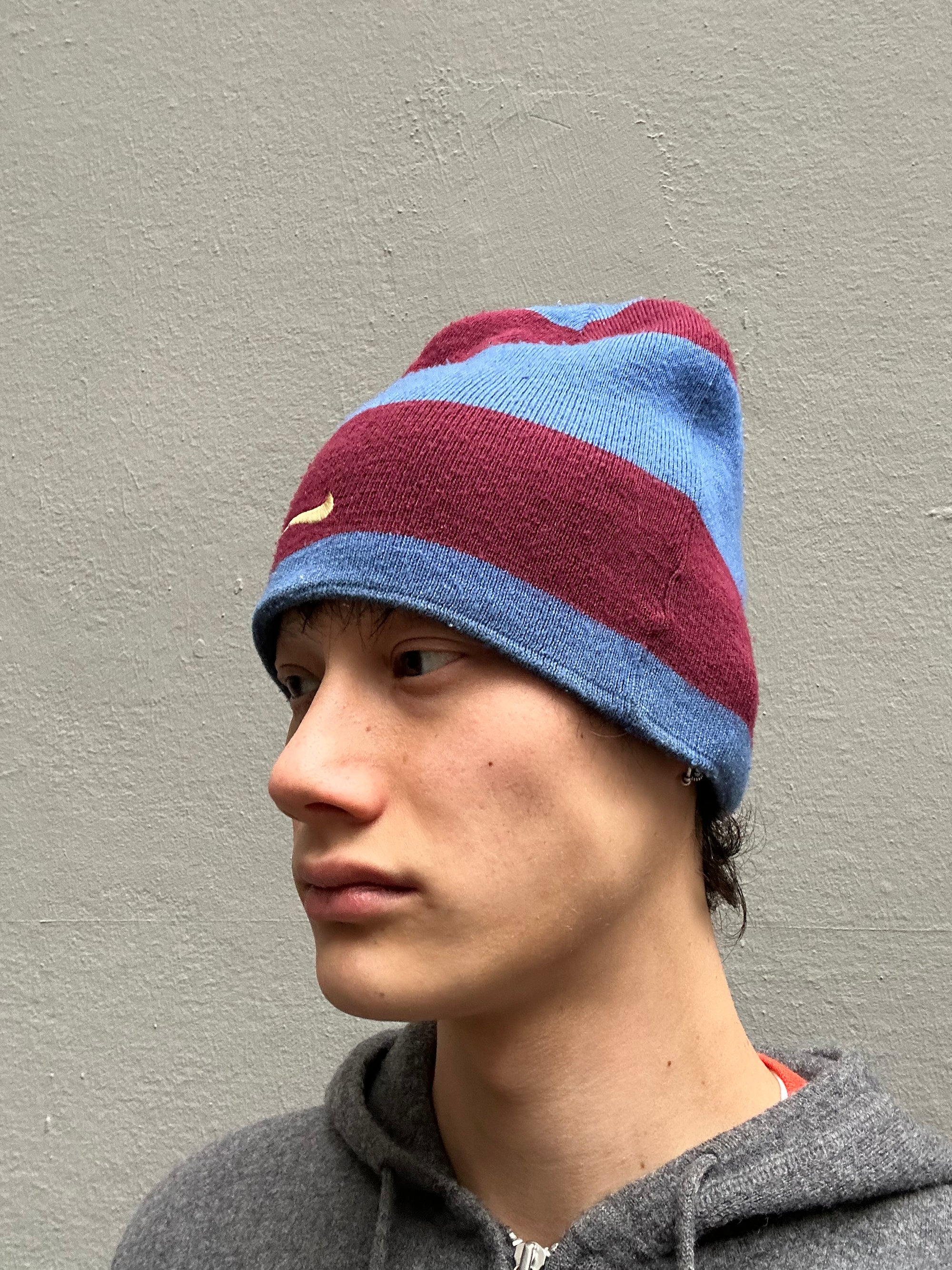 Vintage Nike FC Barcelona Beanie