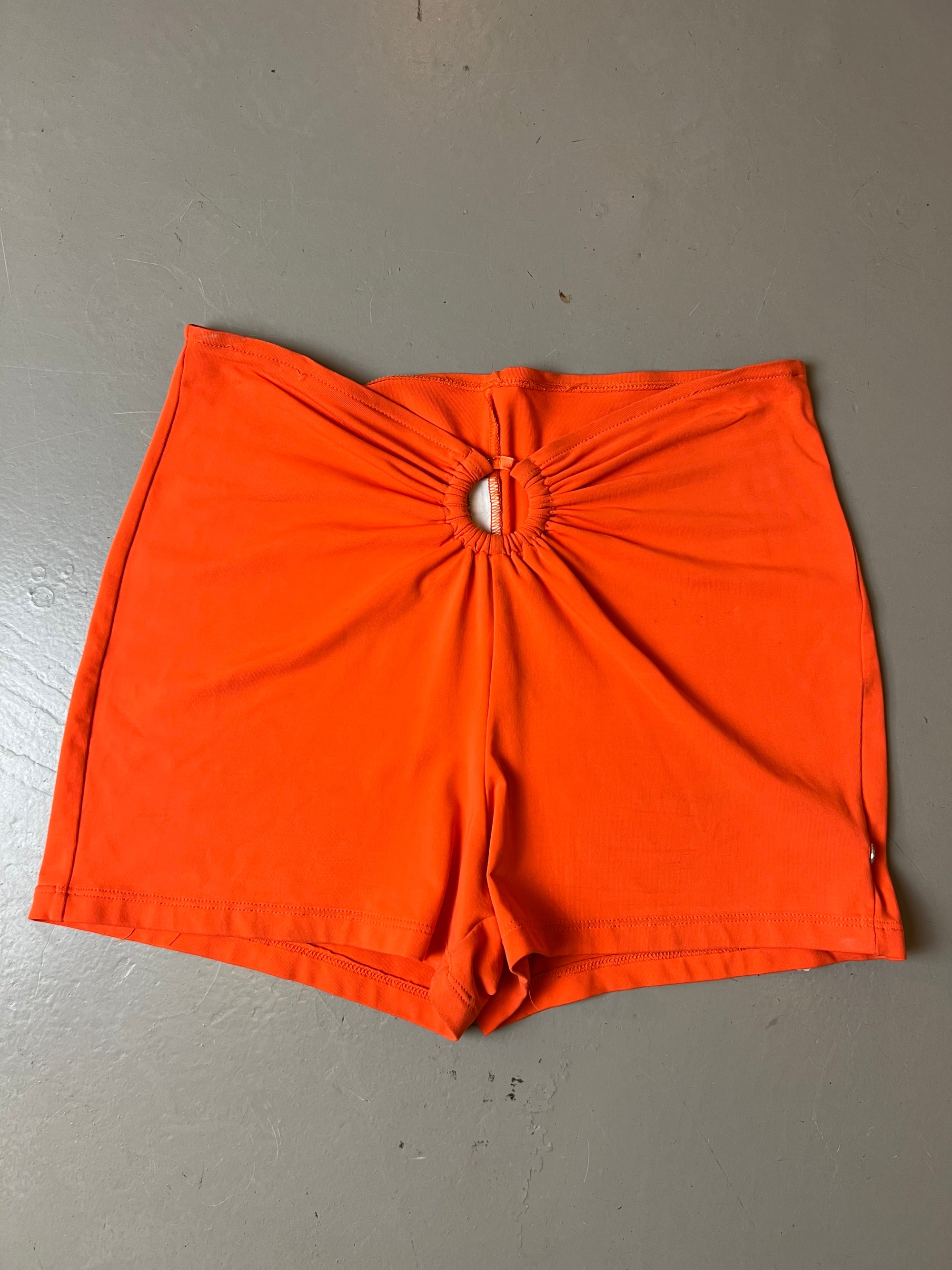 Vintage Orange Micro Shorts S/M