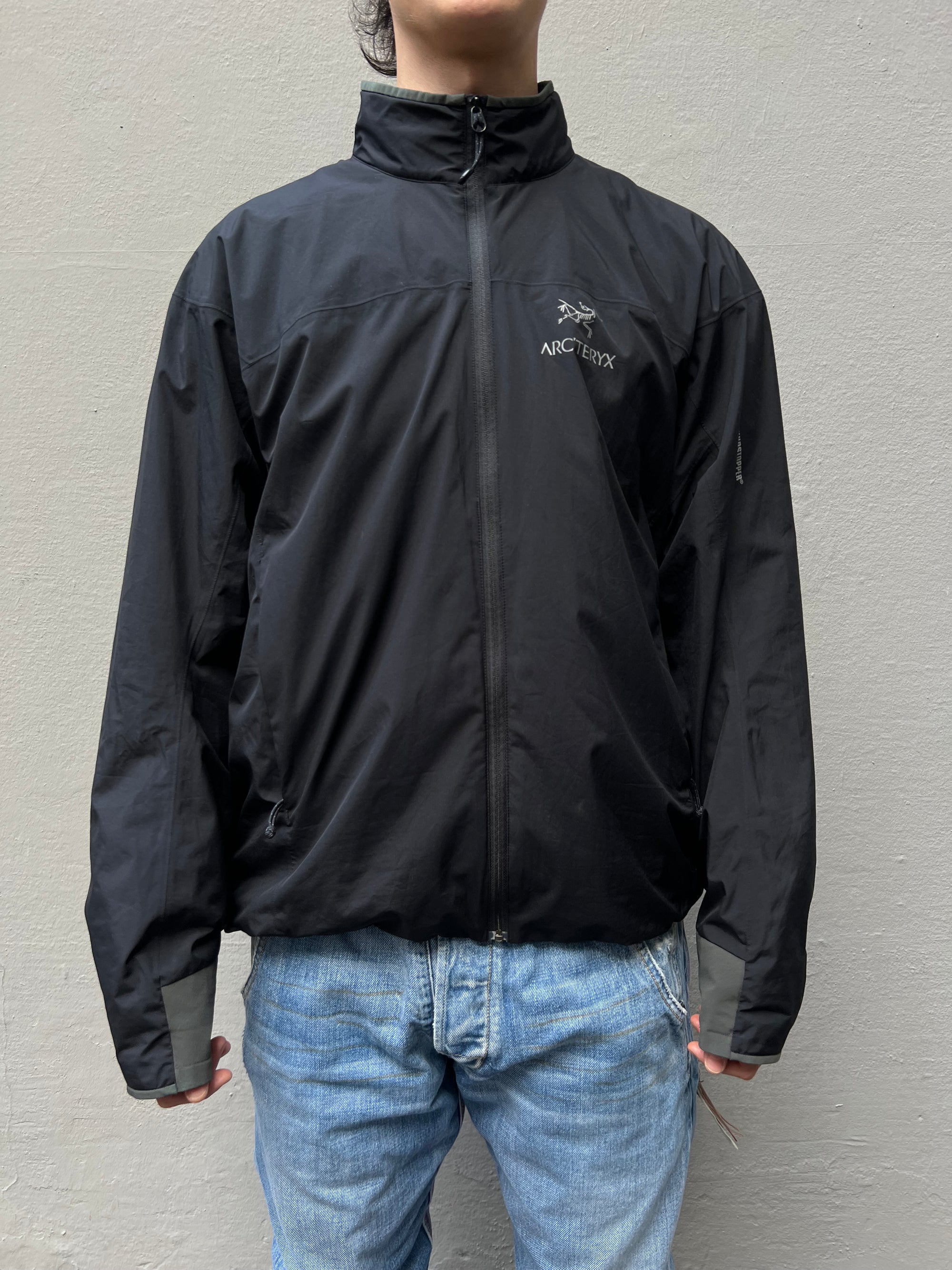 Vintage Black Arcteryx Windbreaker L/XL