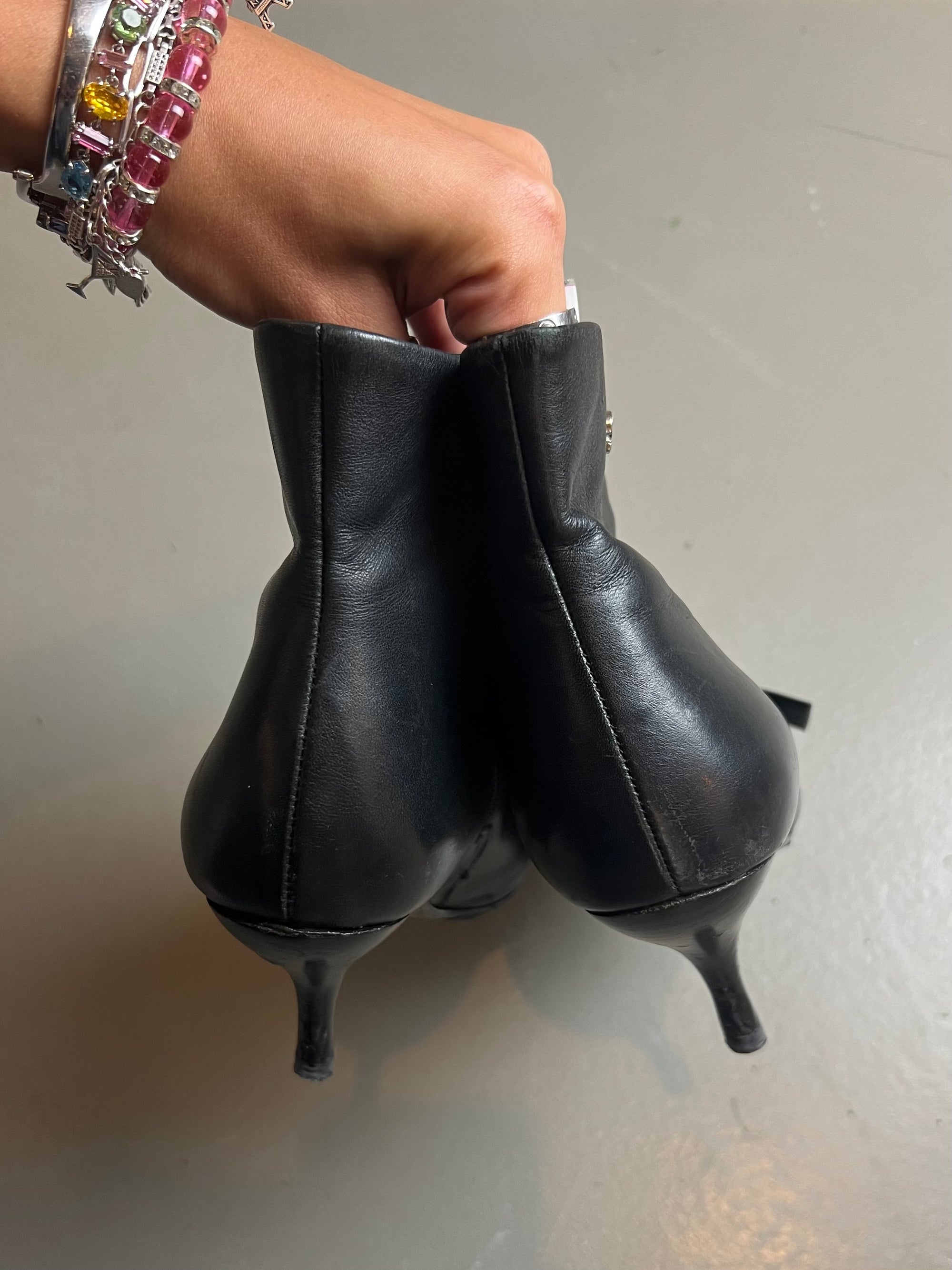 Vintage Buffalo Kitten Heel Boots 39