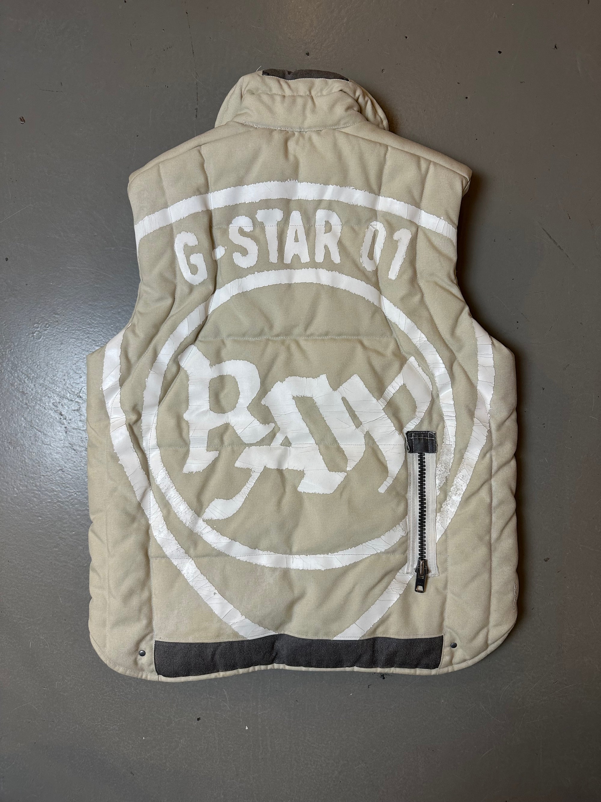 Vintage G-Star Raw Puffer Vest M/L