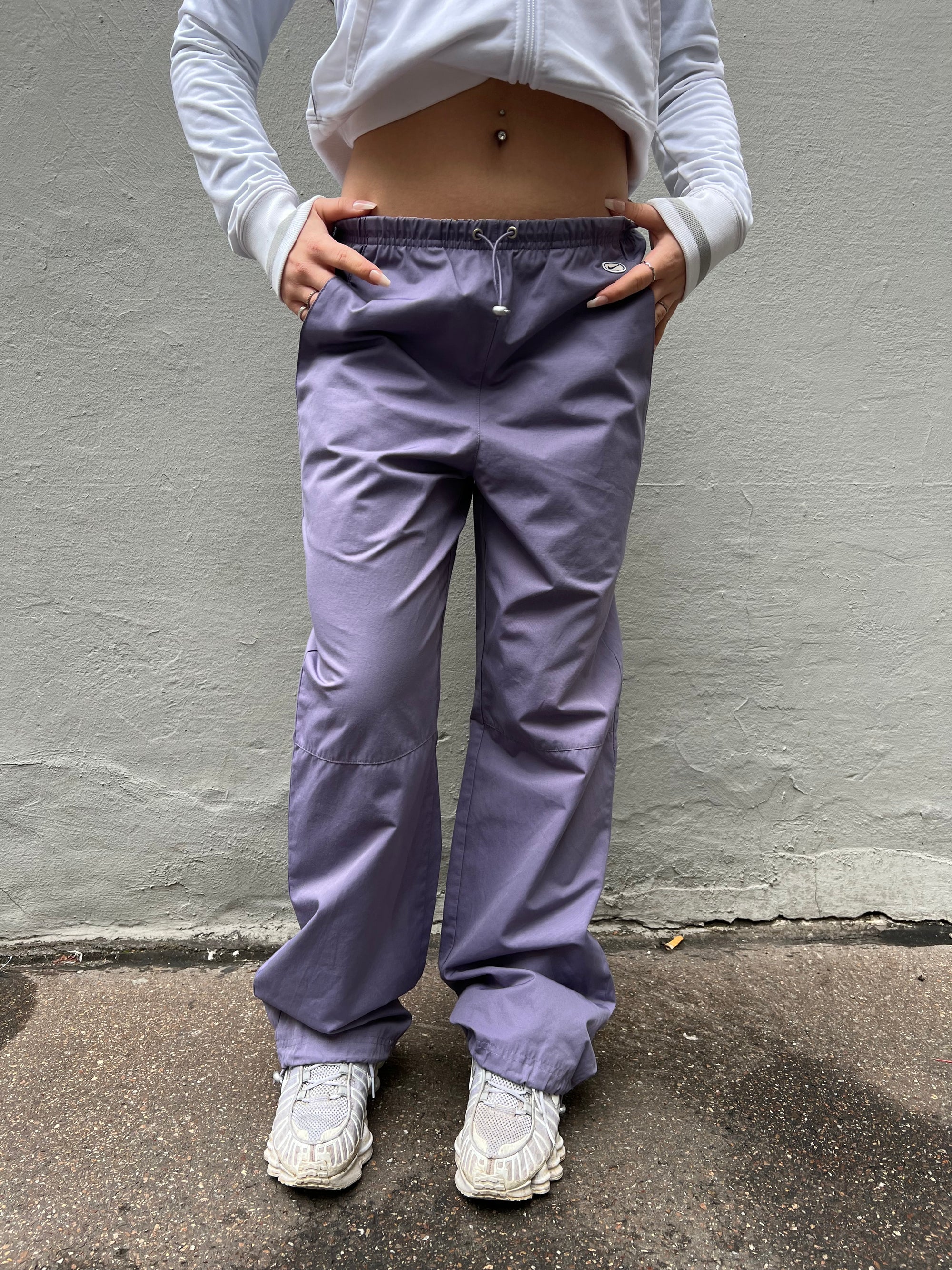 Vintage Purple Nike Track Pants S/M