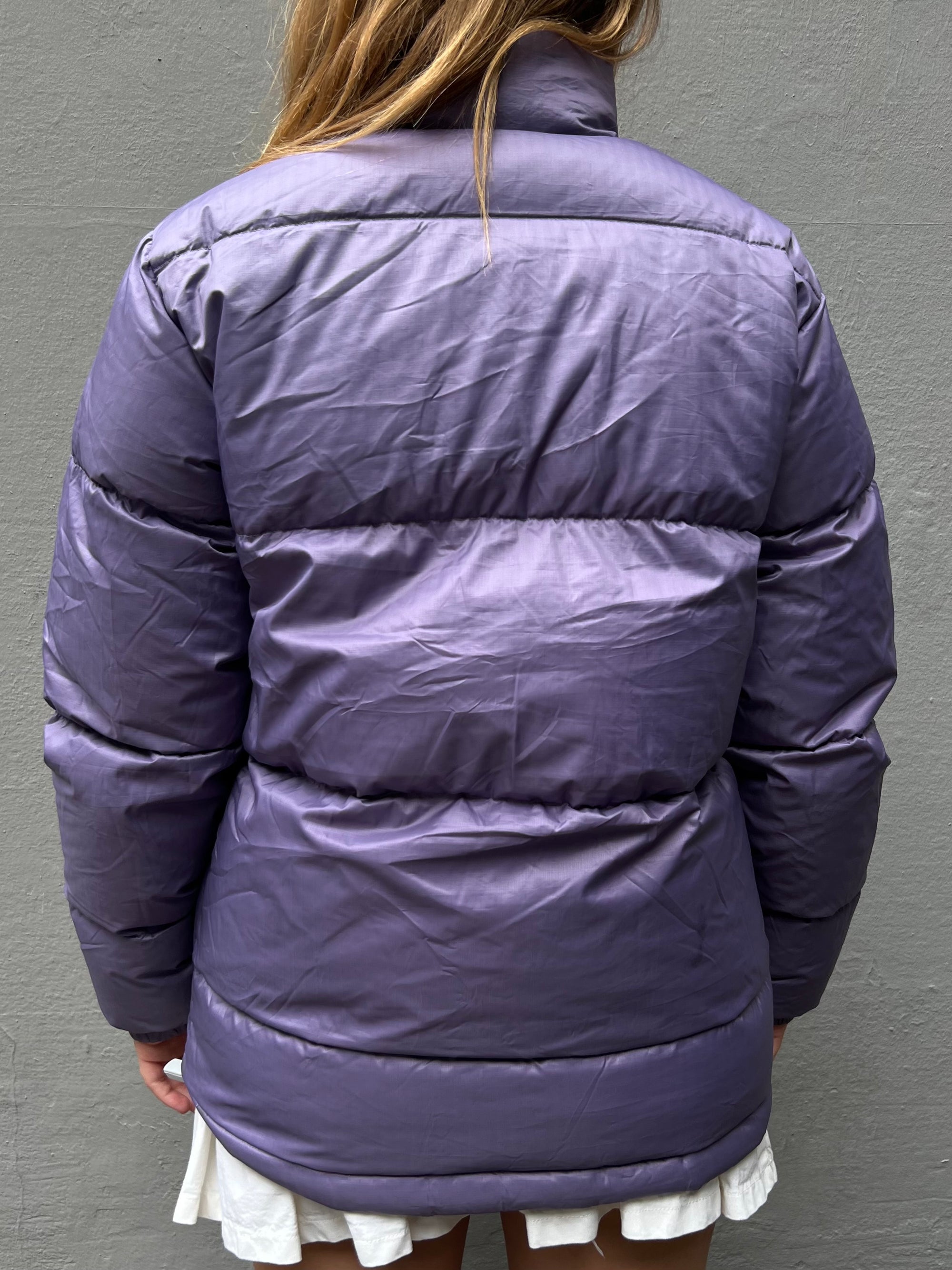 Vintage Purple Nike Puffer Jacket L/XL