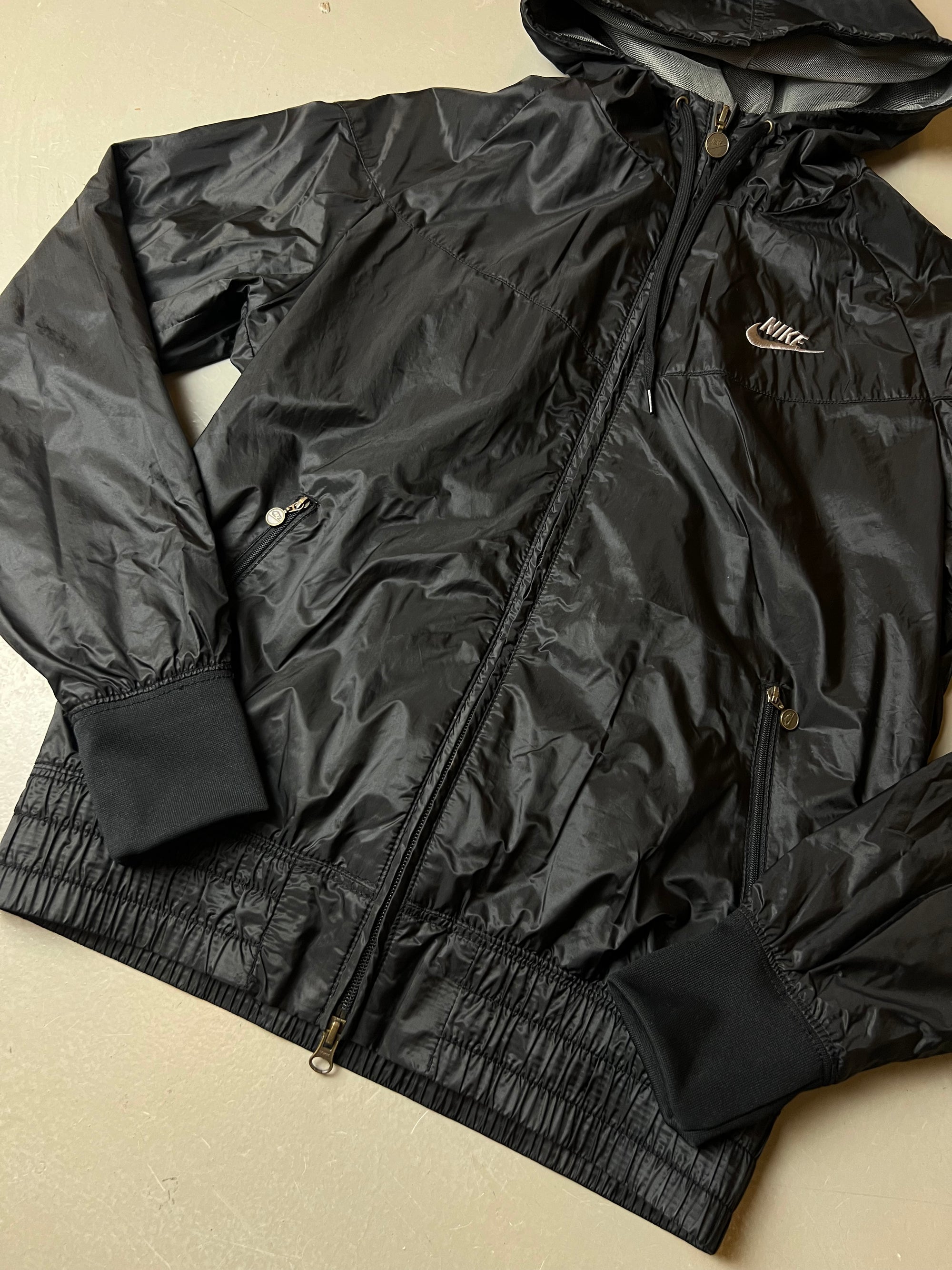 Vintage Black Nike Rainjacket S/M