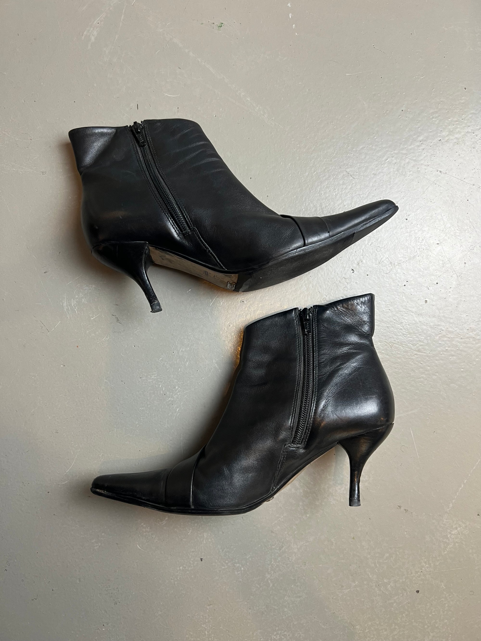 Vintage Buffalo Kitten Heel Boots 39