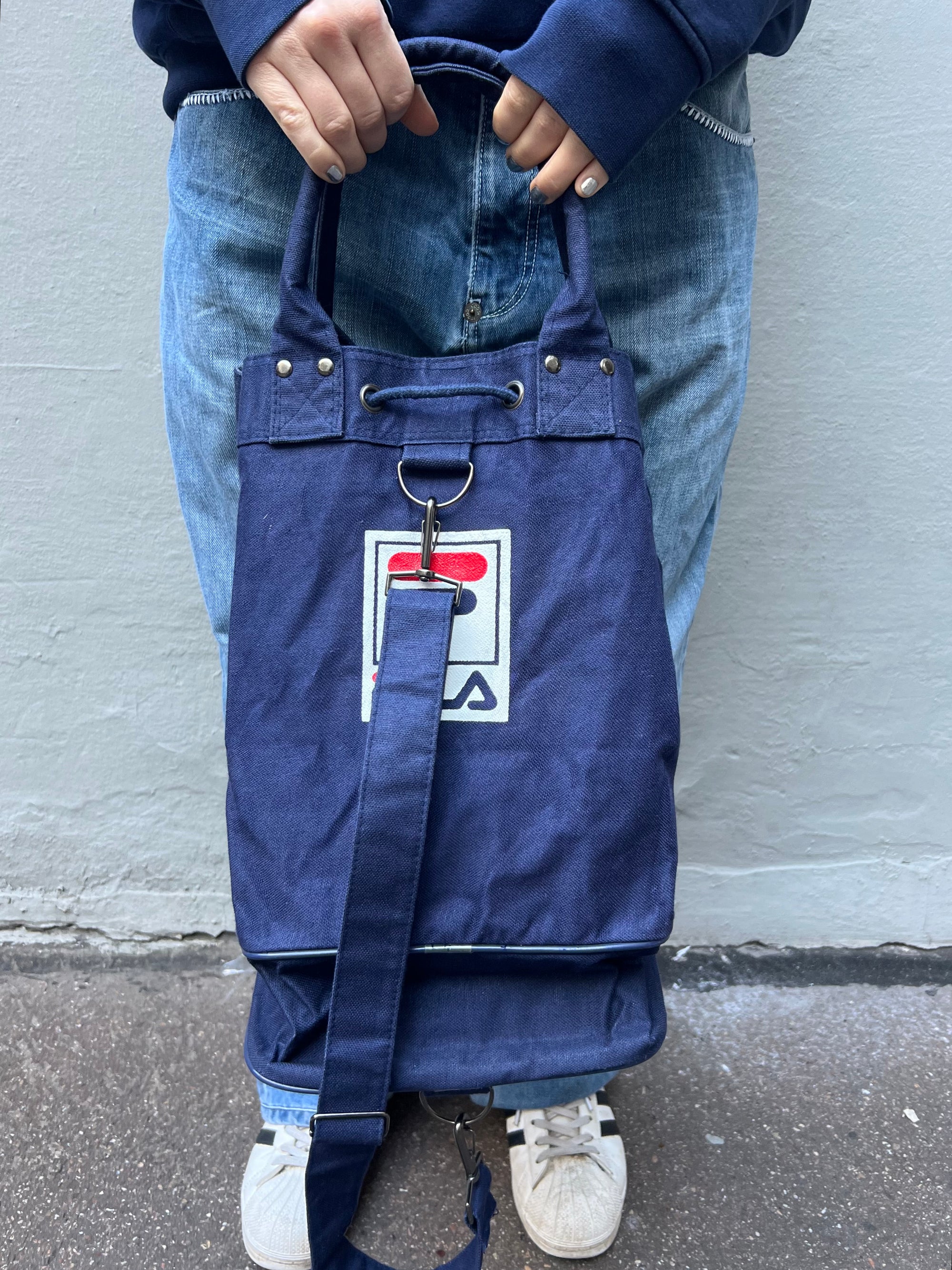 Vintage Crazy Big Fila Bag