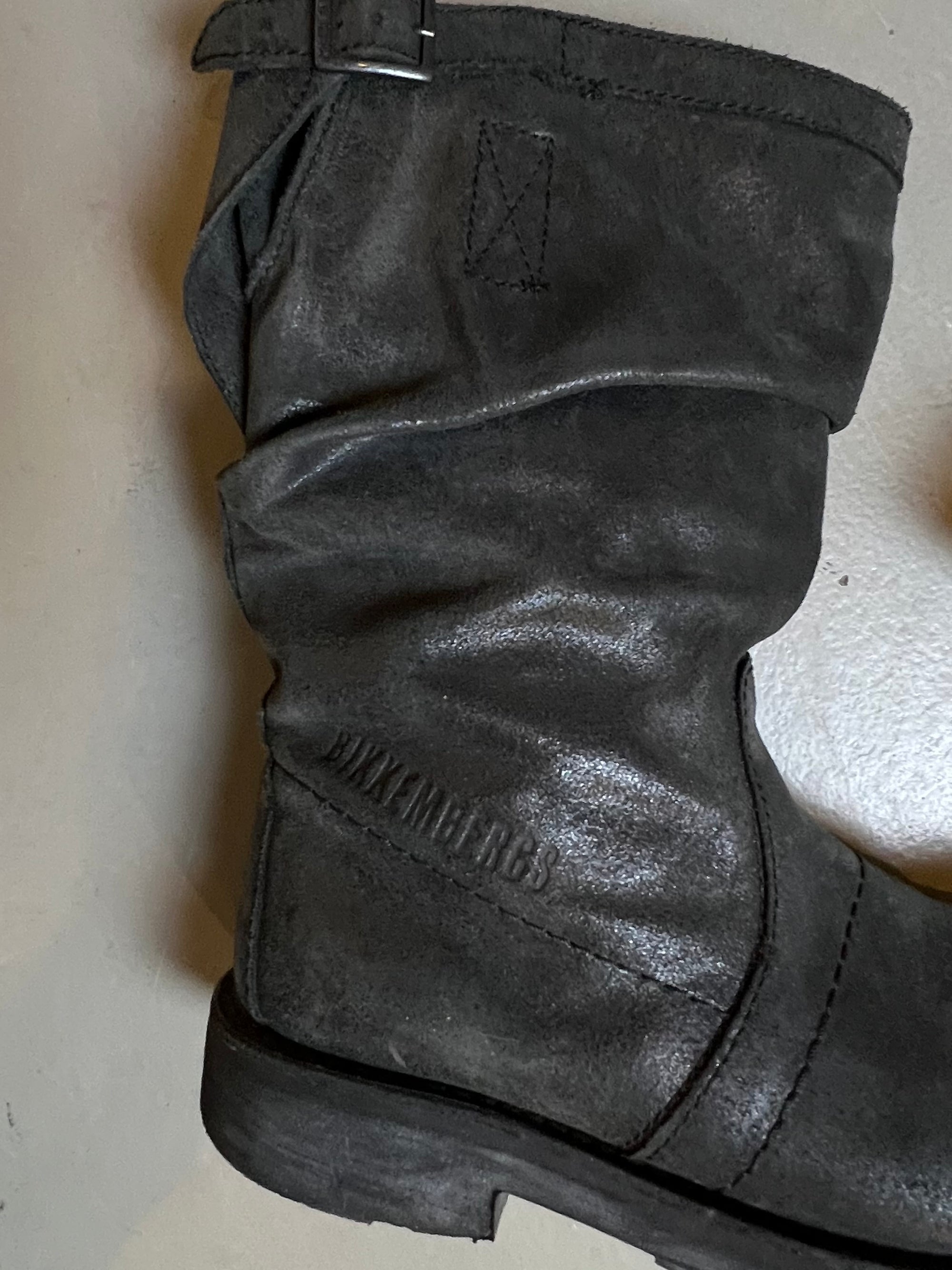 Vintage Dirk Bikkembergs Black Boots 38