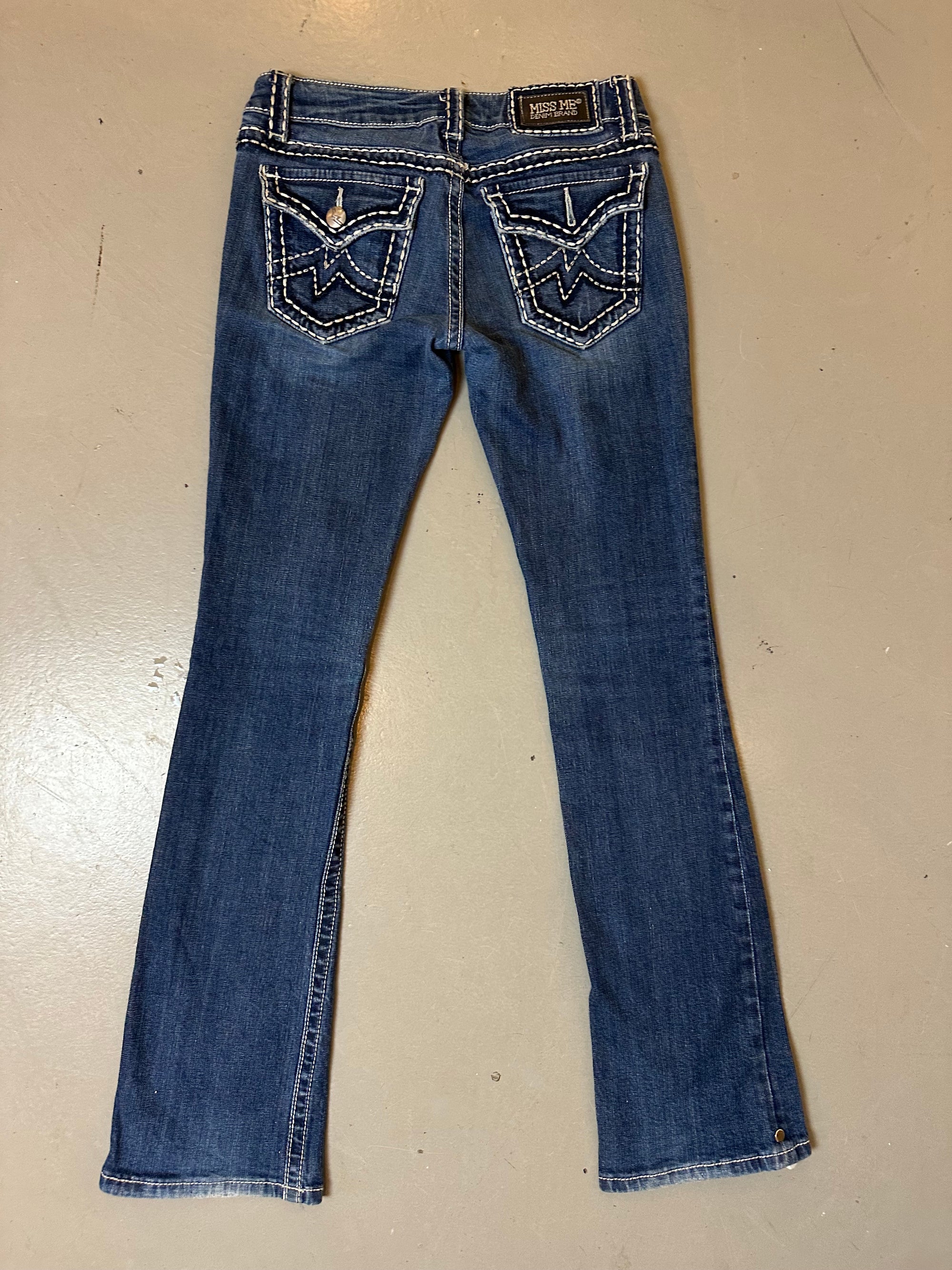 Vintage Miss Me Stitched Denim S/M