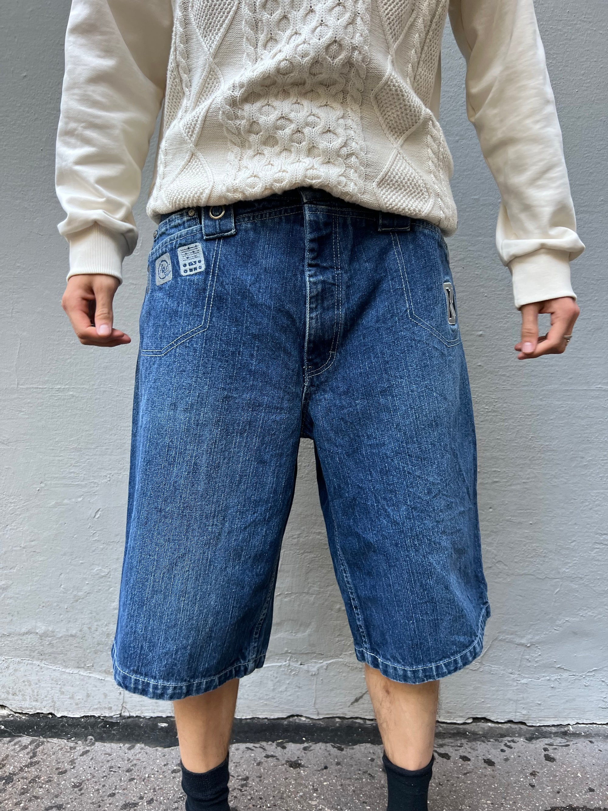 Vintage Karl Kani Baggy Denim Jorts M/L