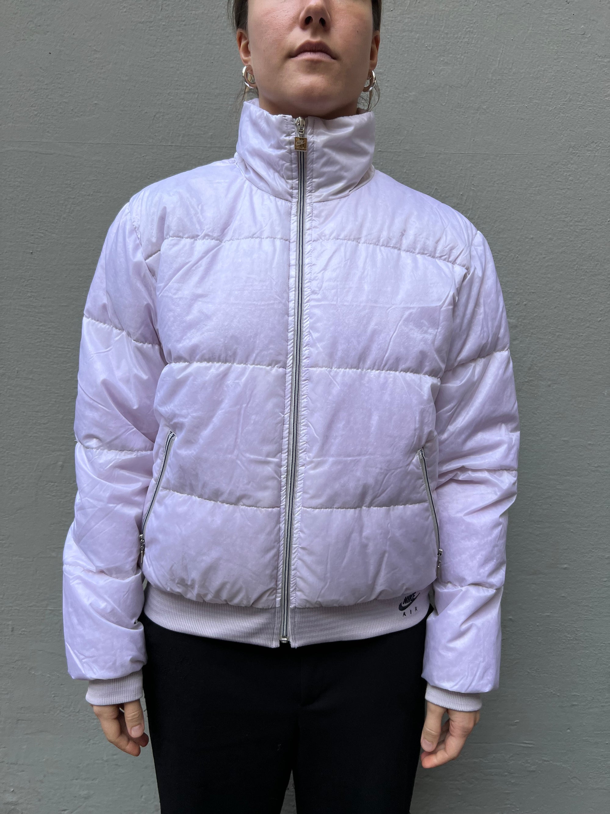 Vintage Pink Nike Puffer Jacket M/L