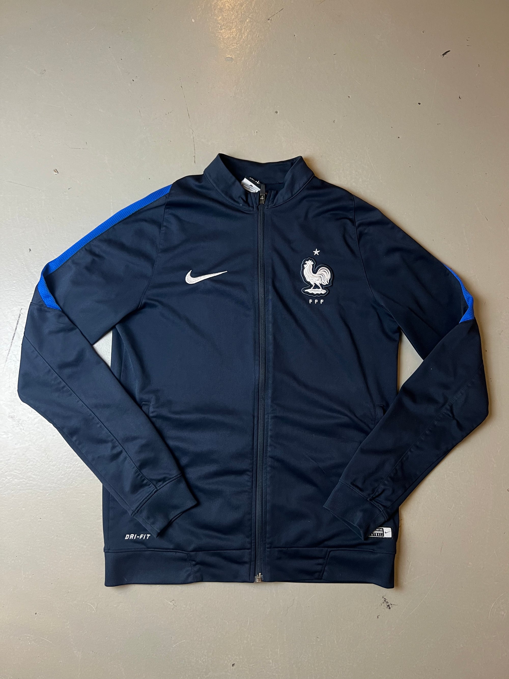 Vintage Nike France Soccer Trackjacket M