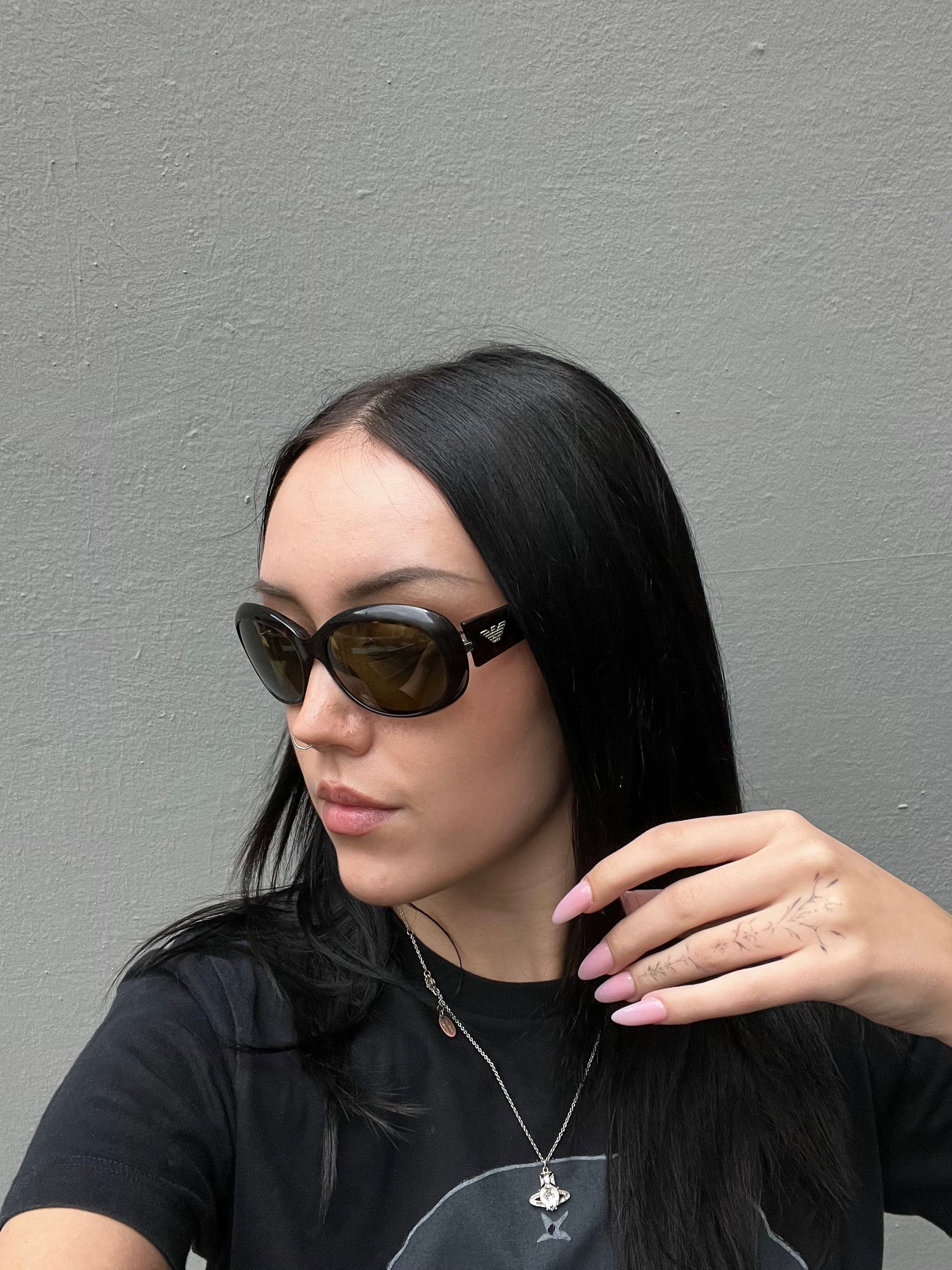 Vintage Emporio Armani Black Sunglasses