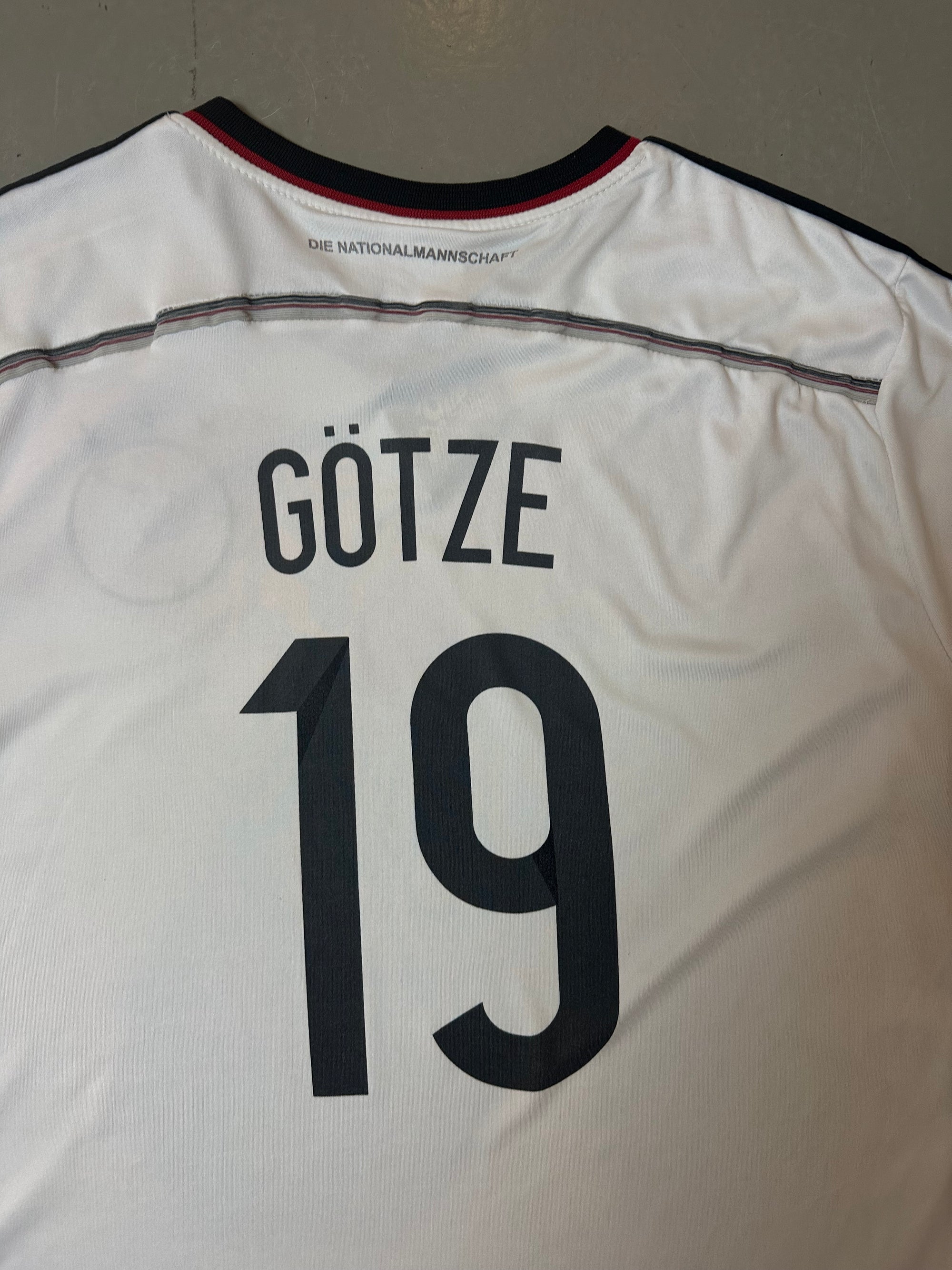 Vintage Adidas Germany Götze Jersey M/L