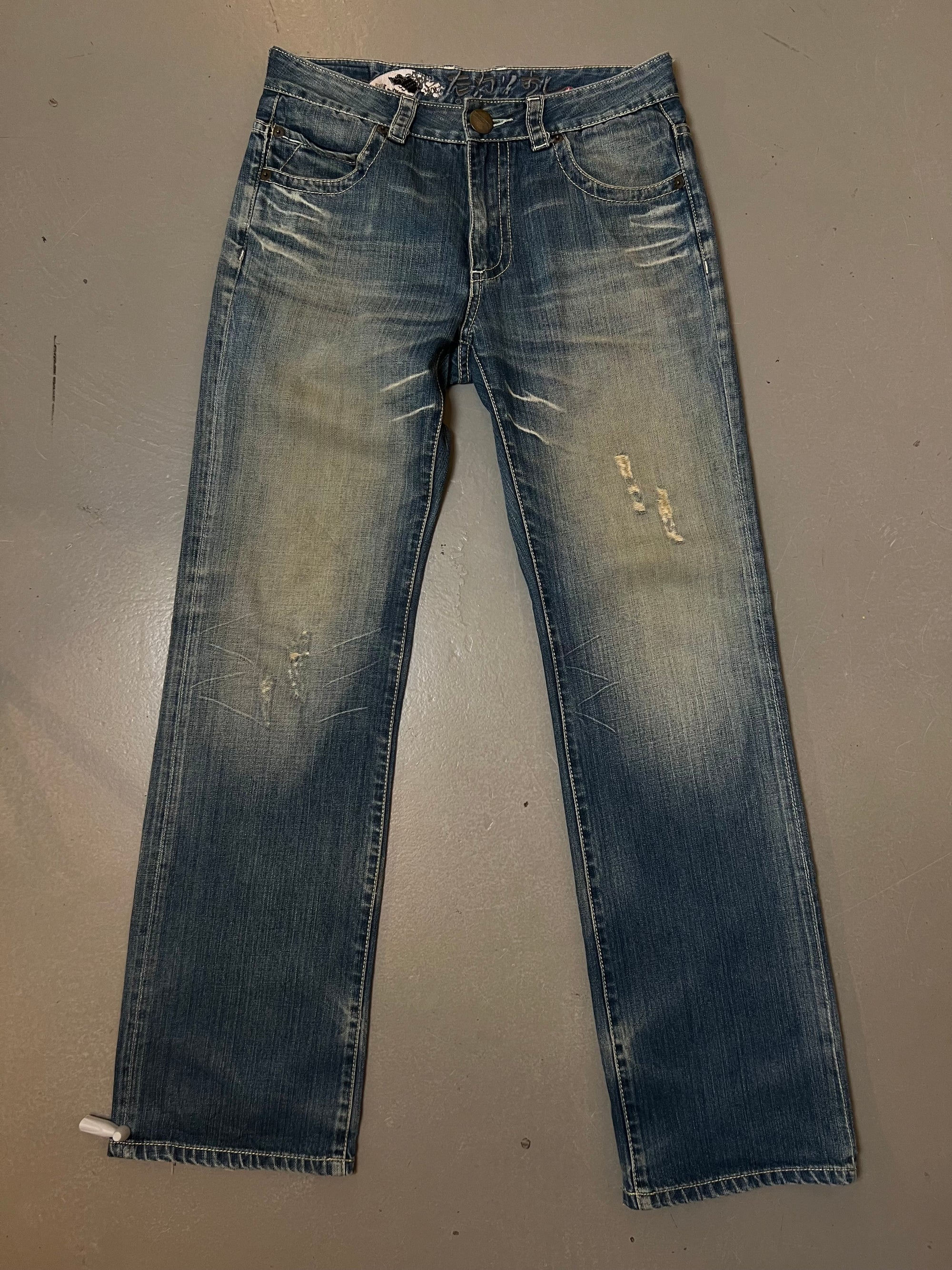 Vintage Big Train Washed Denim S/M