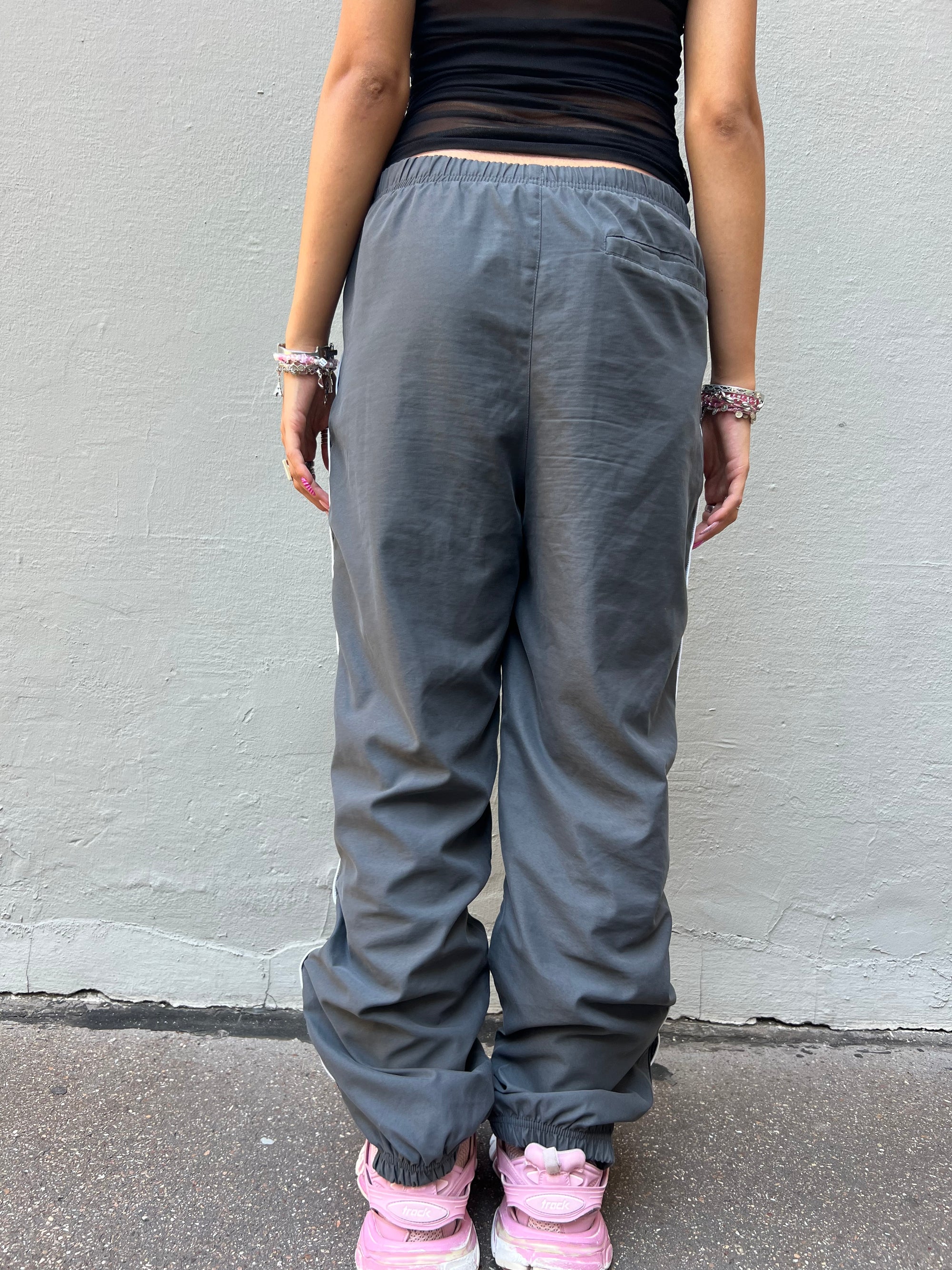 Vintage Grey Nike Track Pants S/M