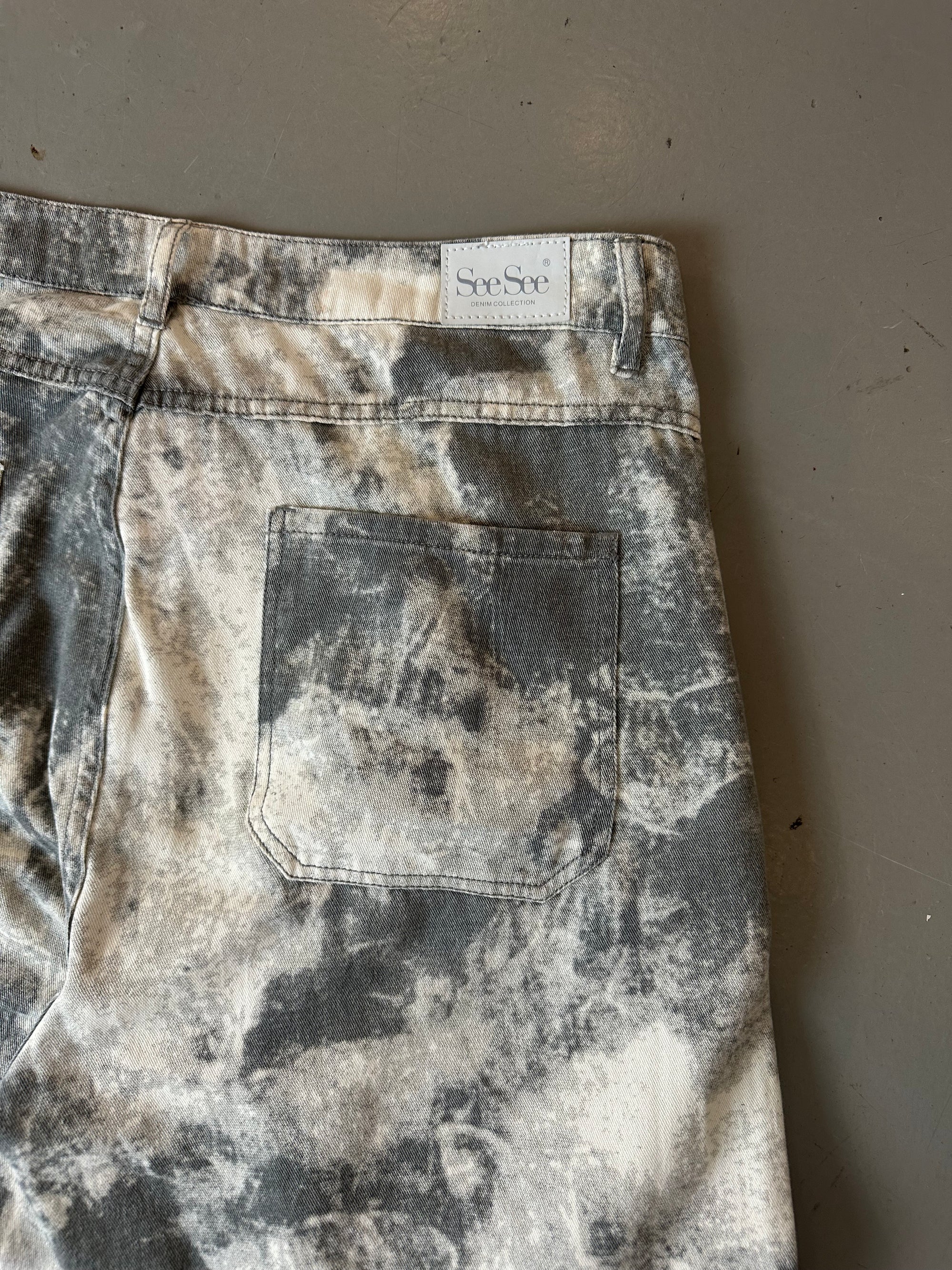 Vintage See See Washed Baggy Pants M/L