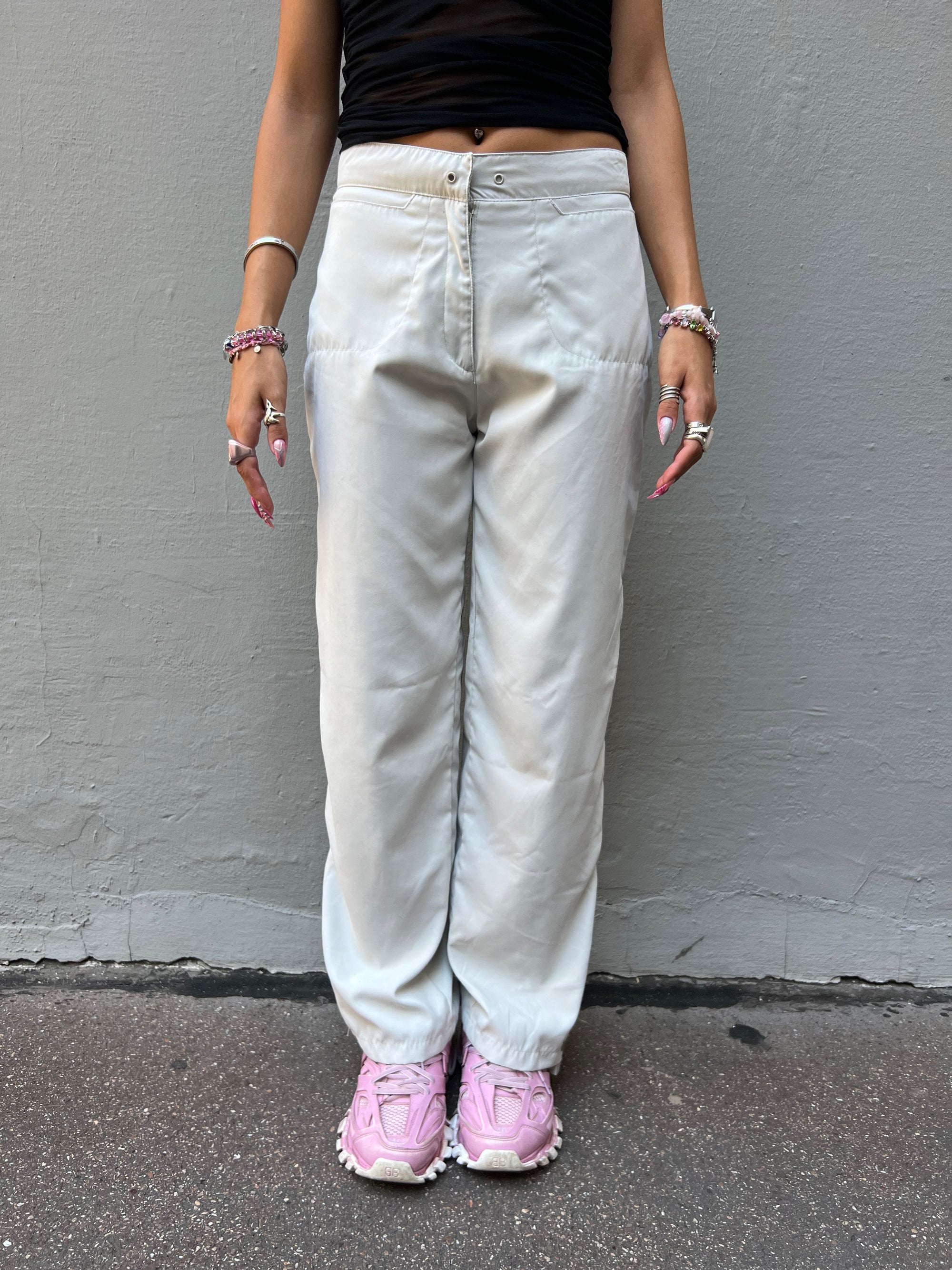 Vintage Beige Nike Track Pants XS/S