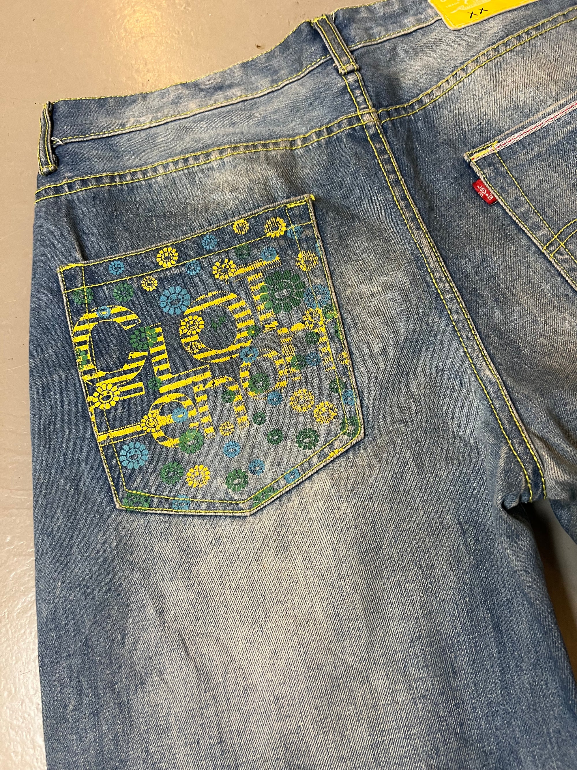 Vintage Levis Printed Denim M/L