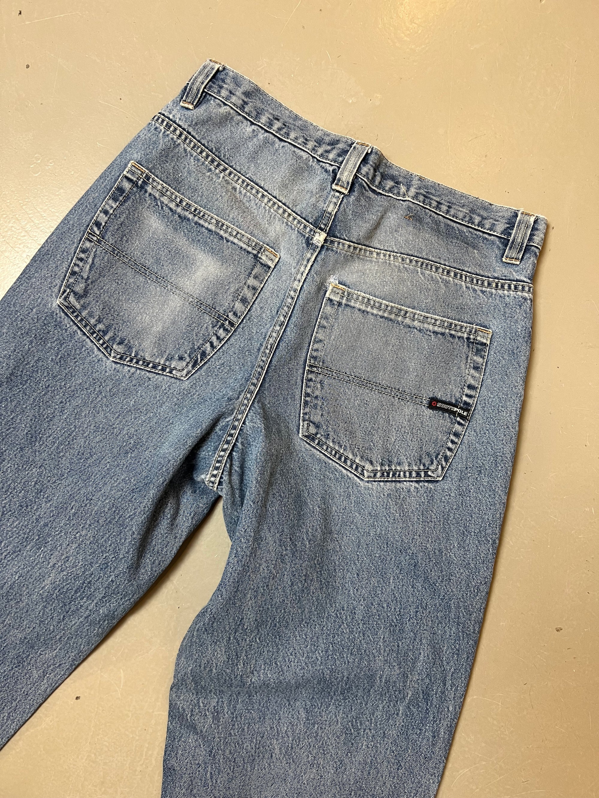 Vintage Baggy Southpole Denim Pants M/L