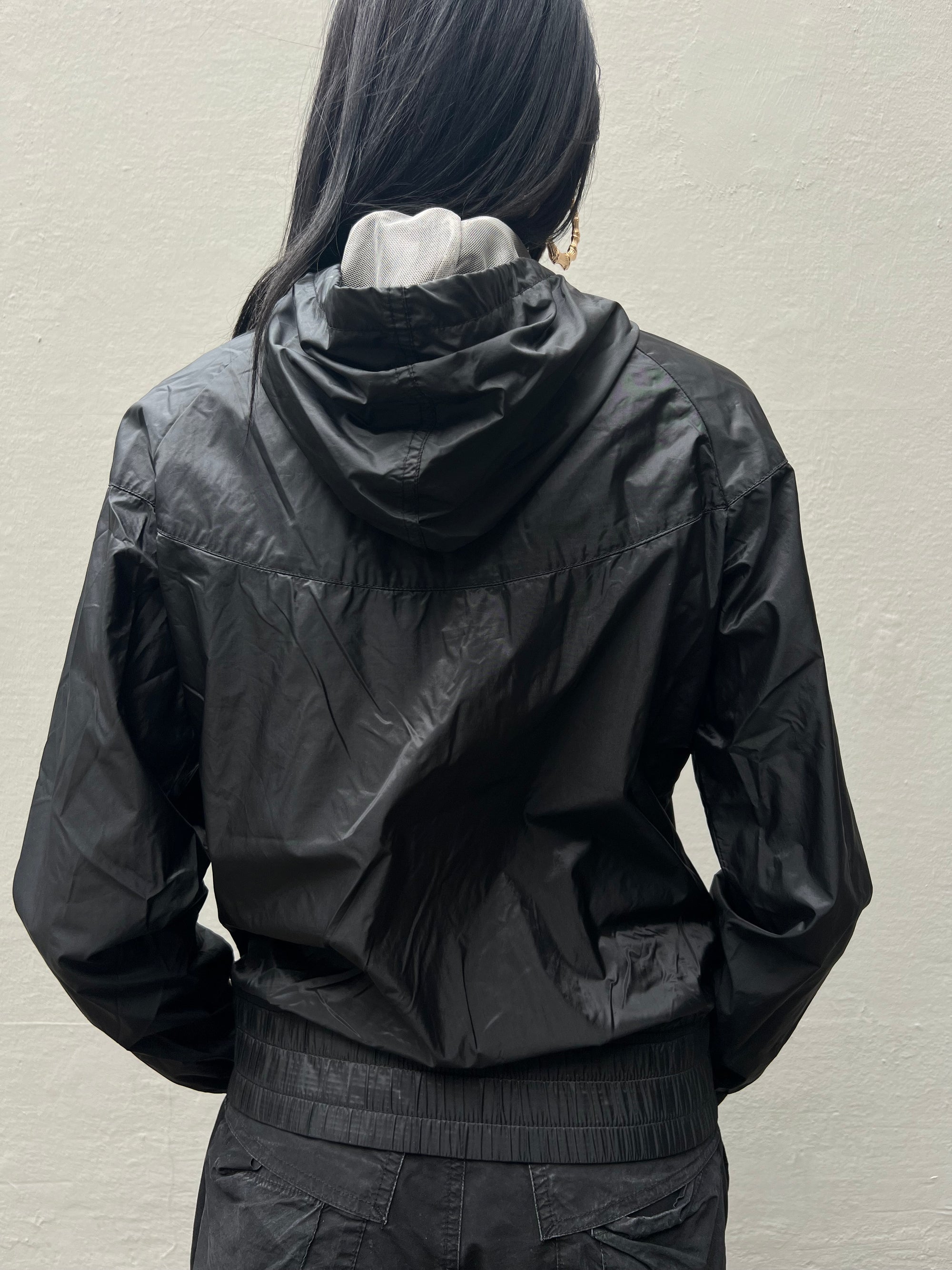 Vintage Black Nike Rainjacket S/M