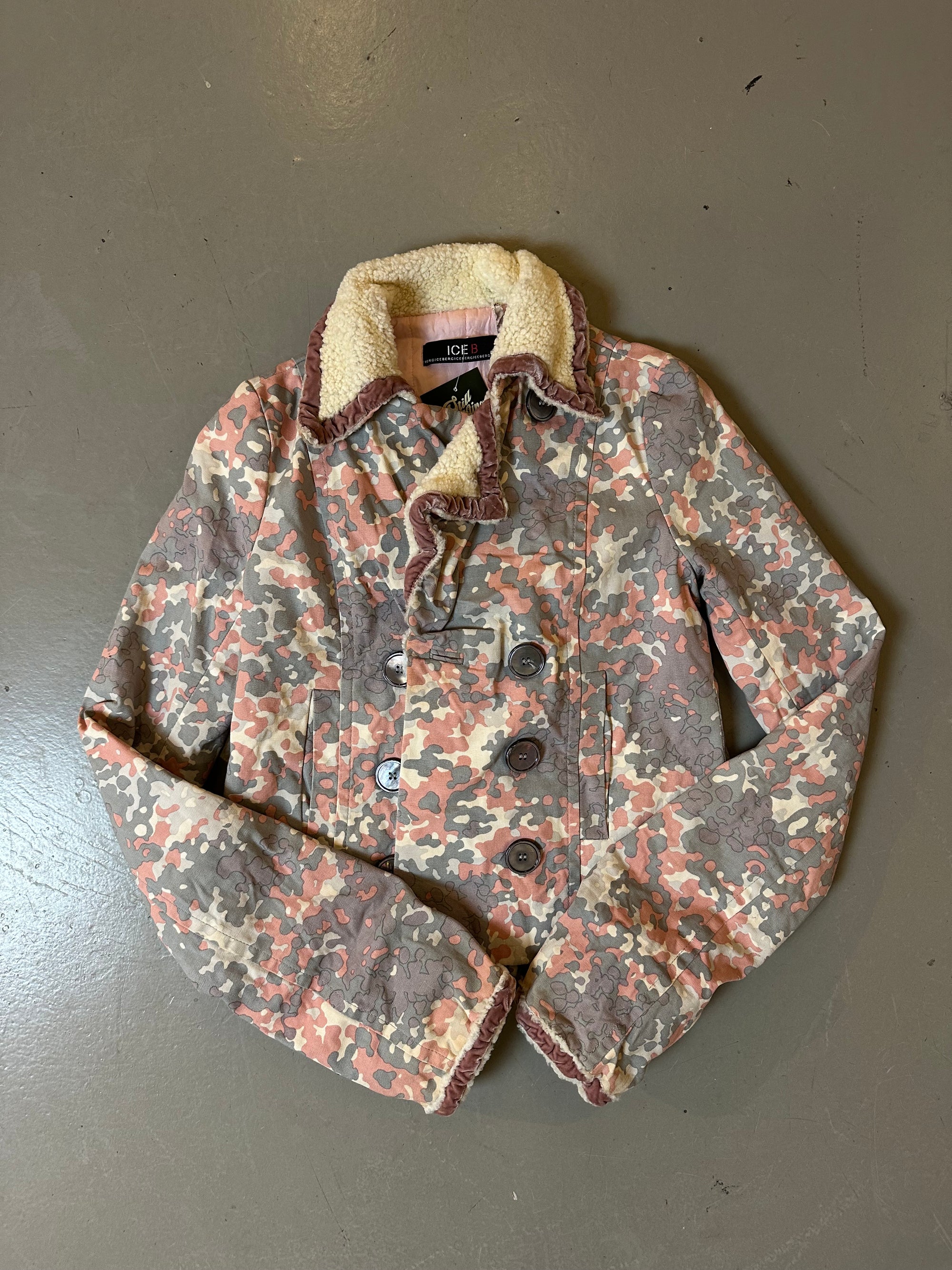 Vintage Iceberg Camouflage Jacket XS