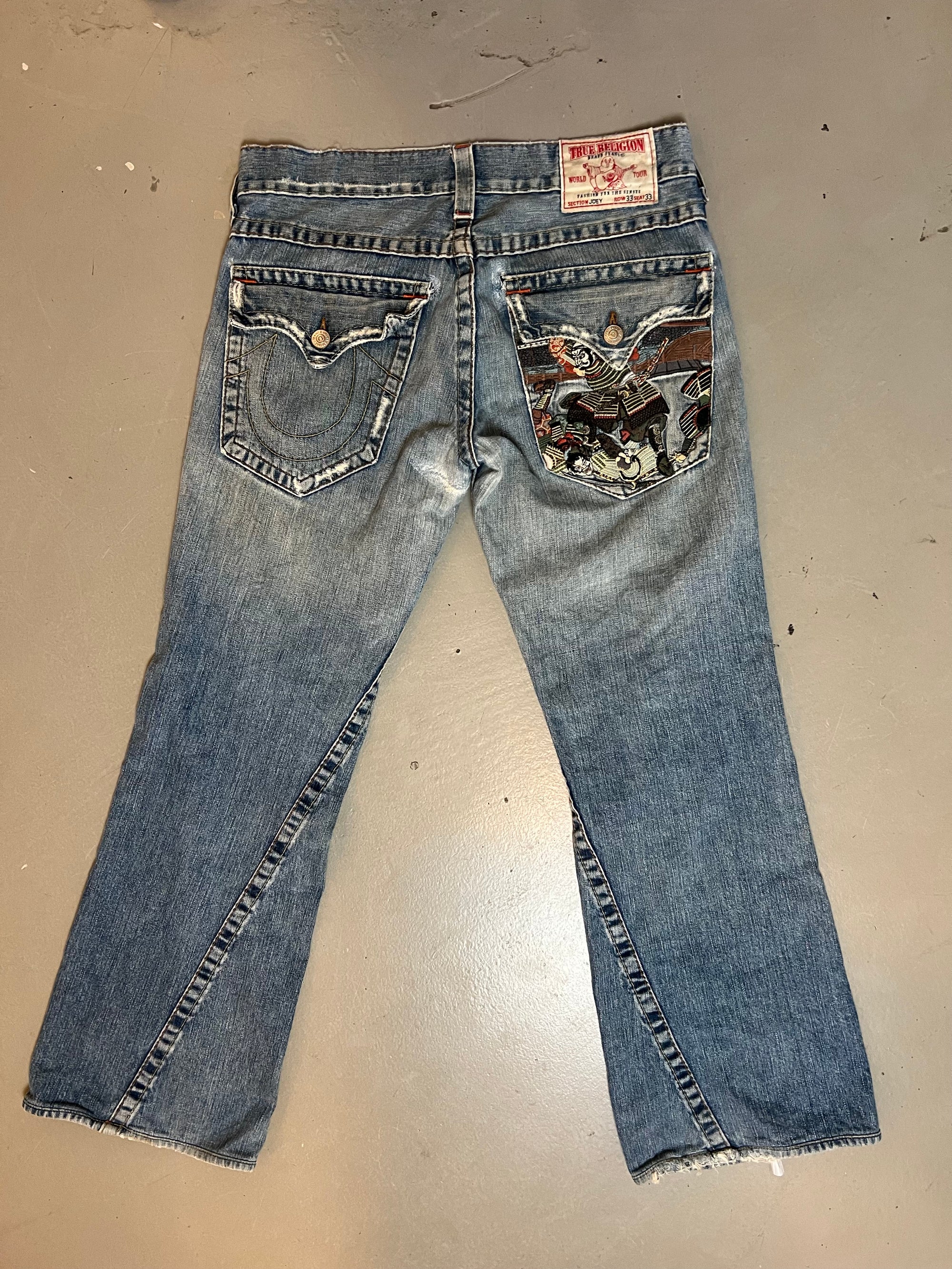 Vintage True Religion Stitched Denim M/L