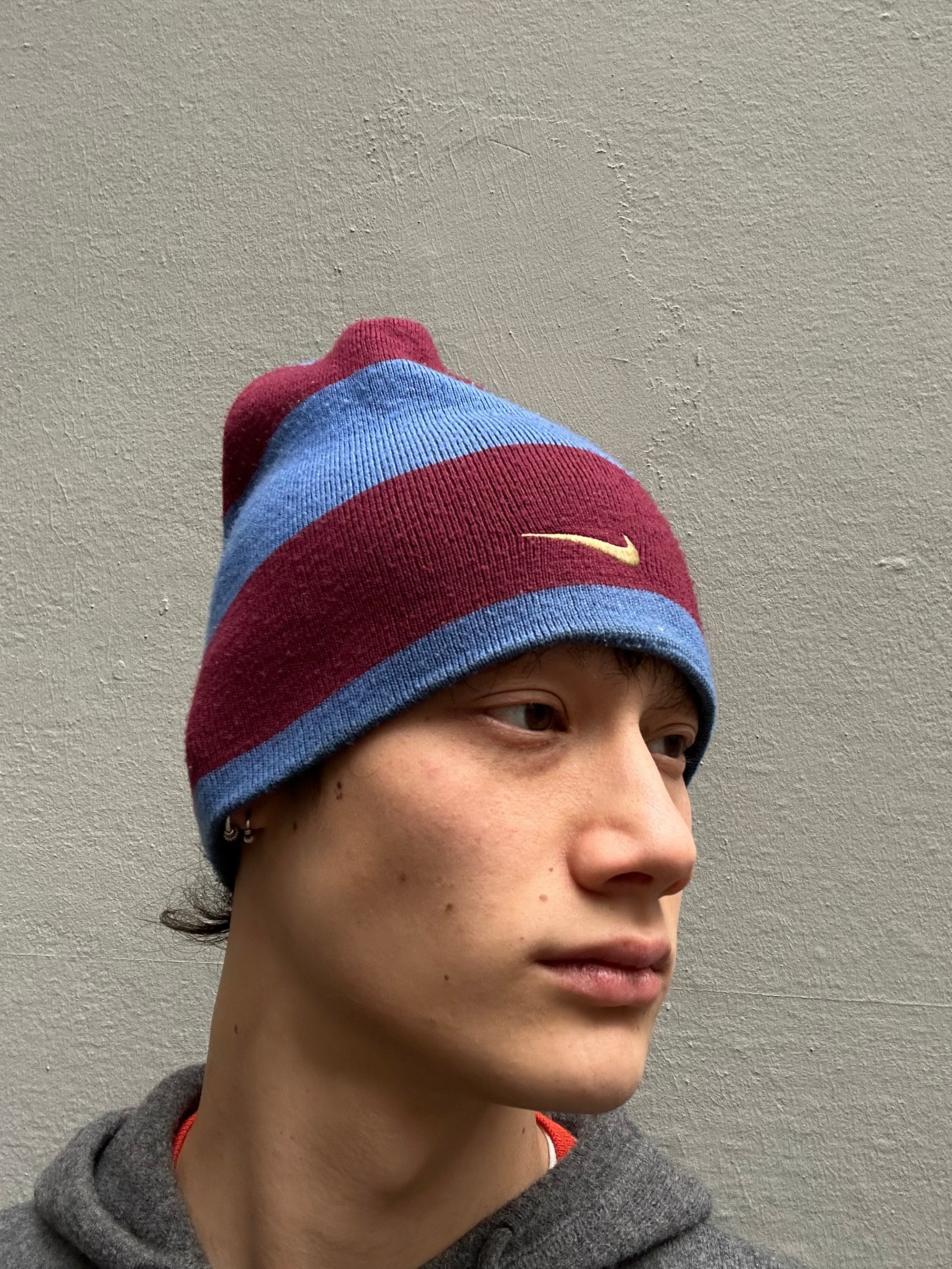 Vintage Nike FC Barcelona Beanie