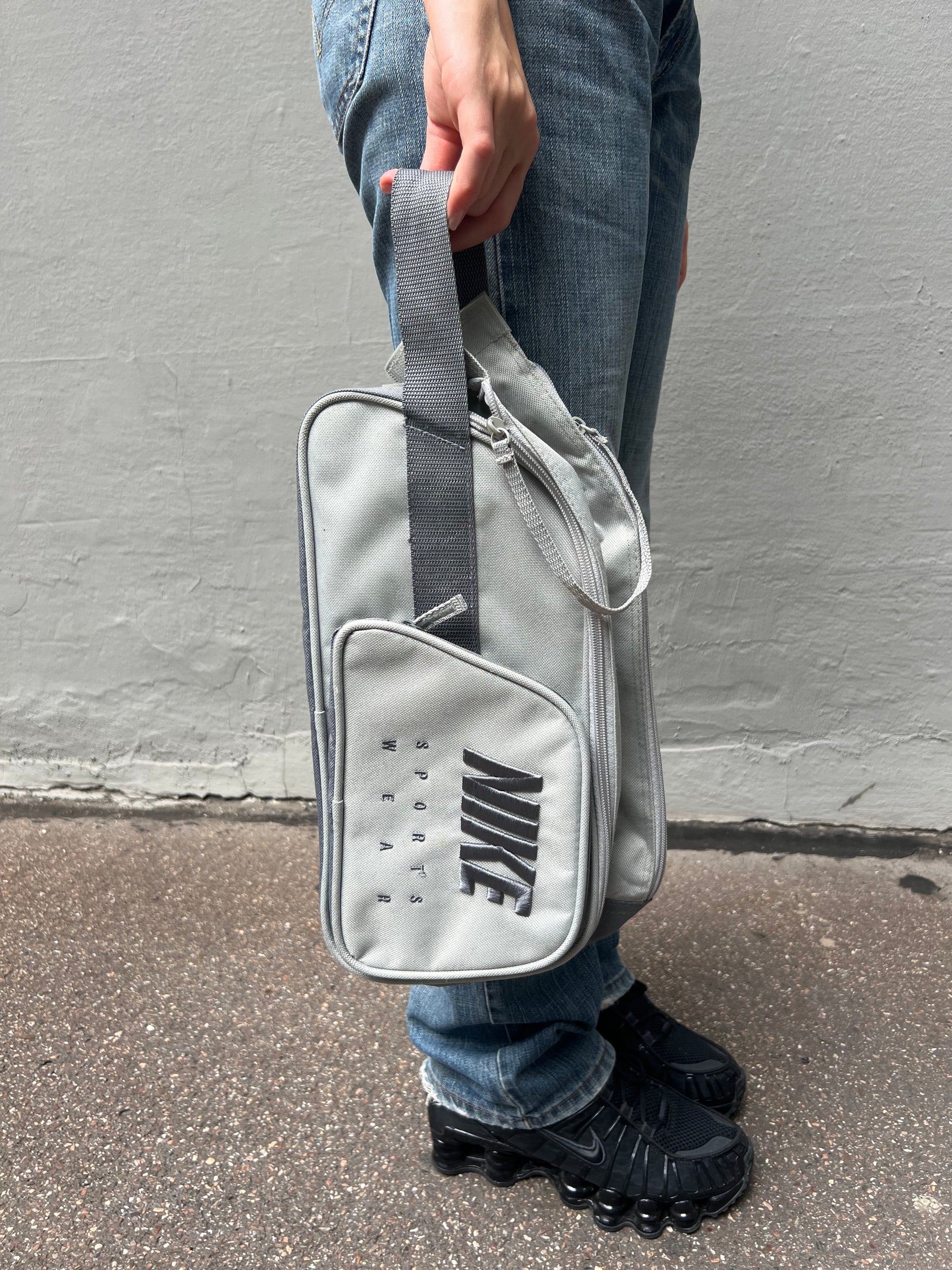 Vintage Grey Nike Bag