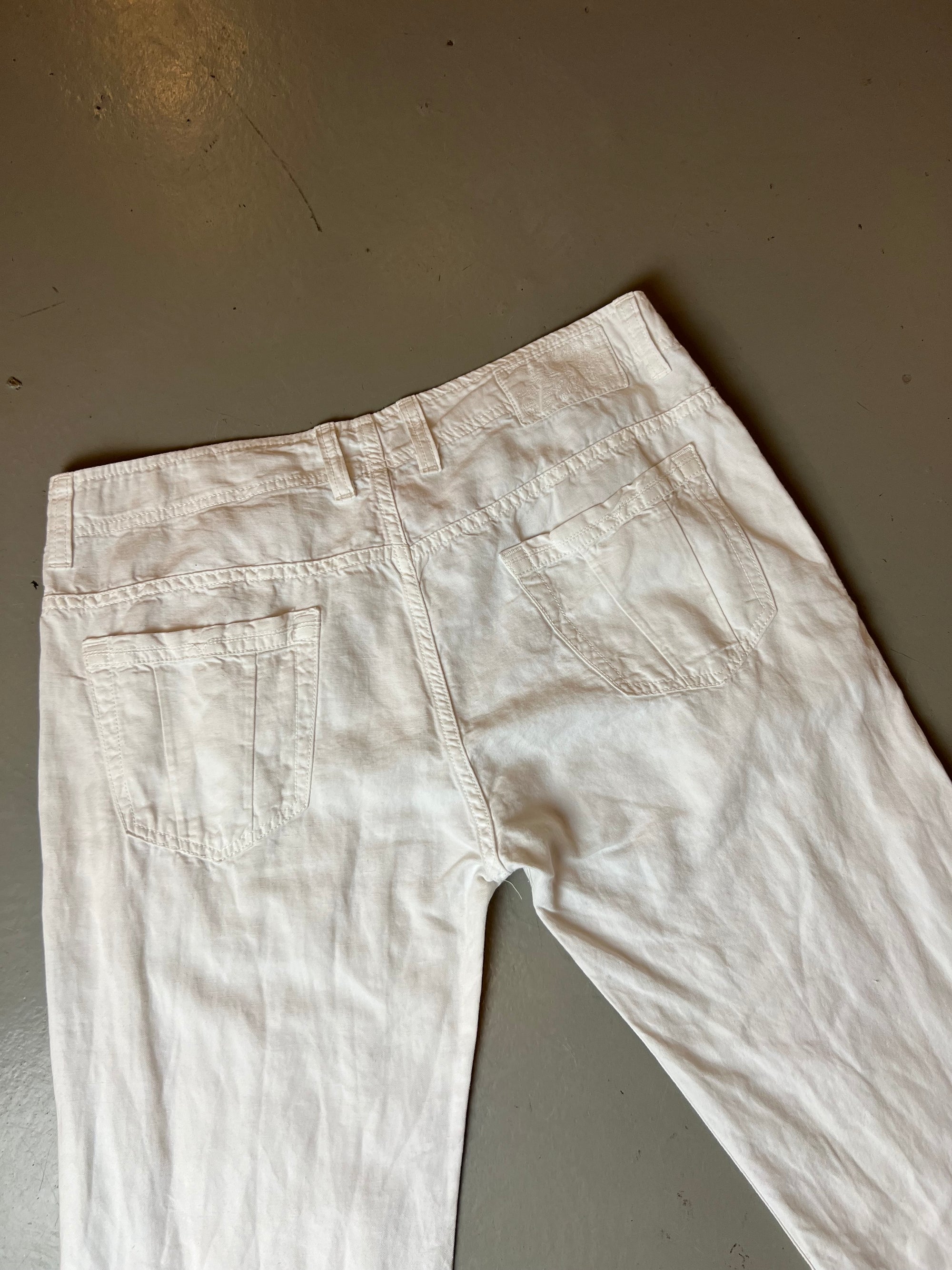 Vintage White Diesel Denim Pants M/L