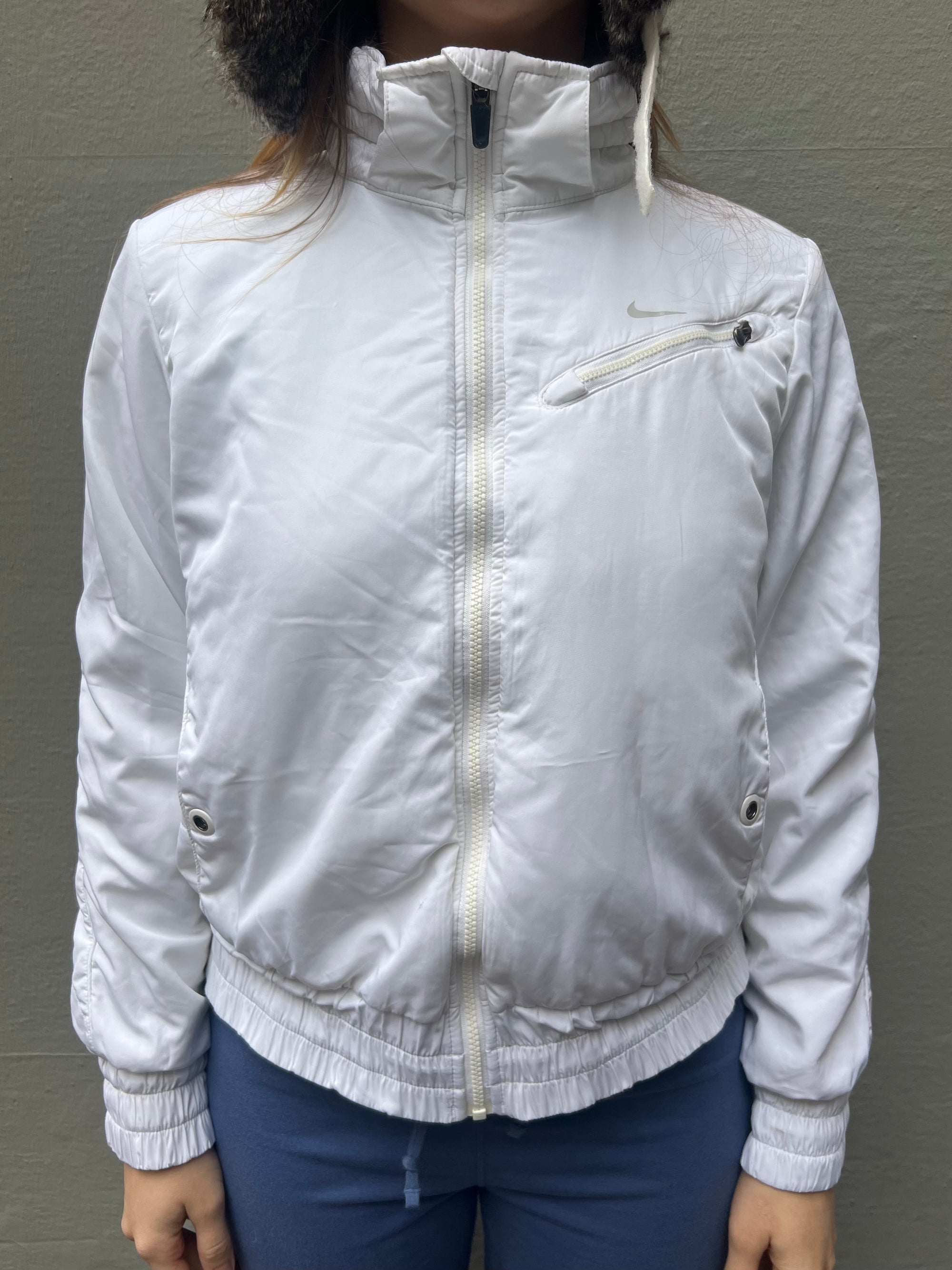 Vintage White Nike Jacket S/M