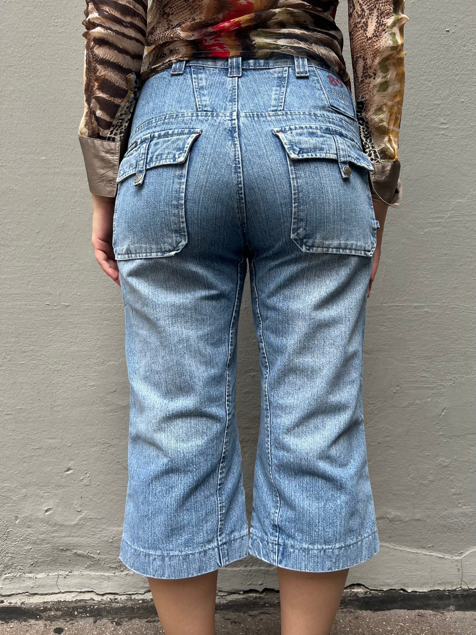 Vintage Eurgiulio Denim Capris M/L