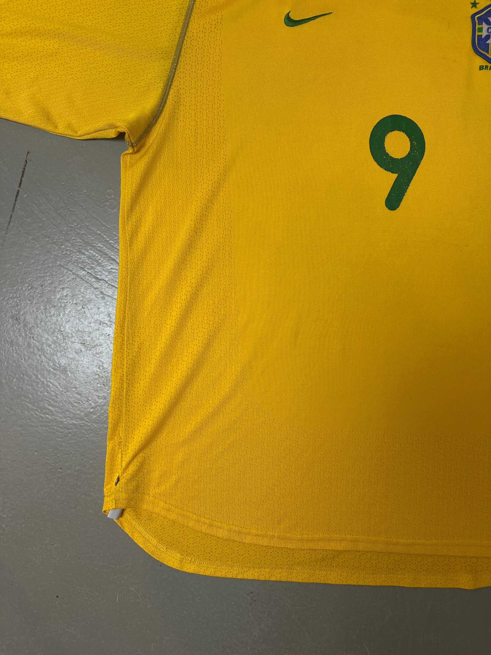 Vintage Nike Brasil Ronaldo Jersey XL