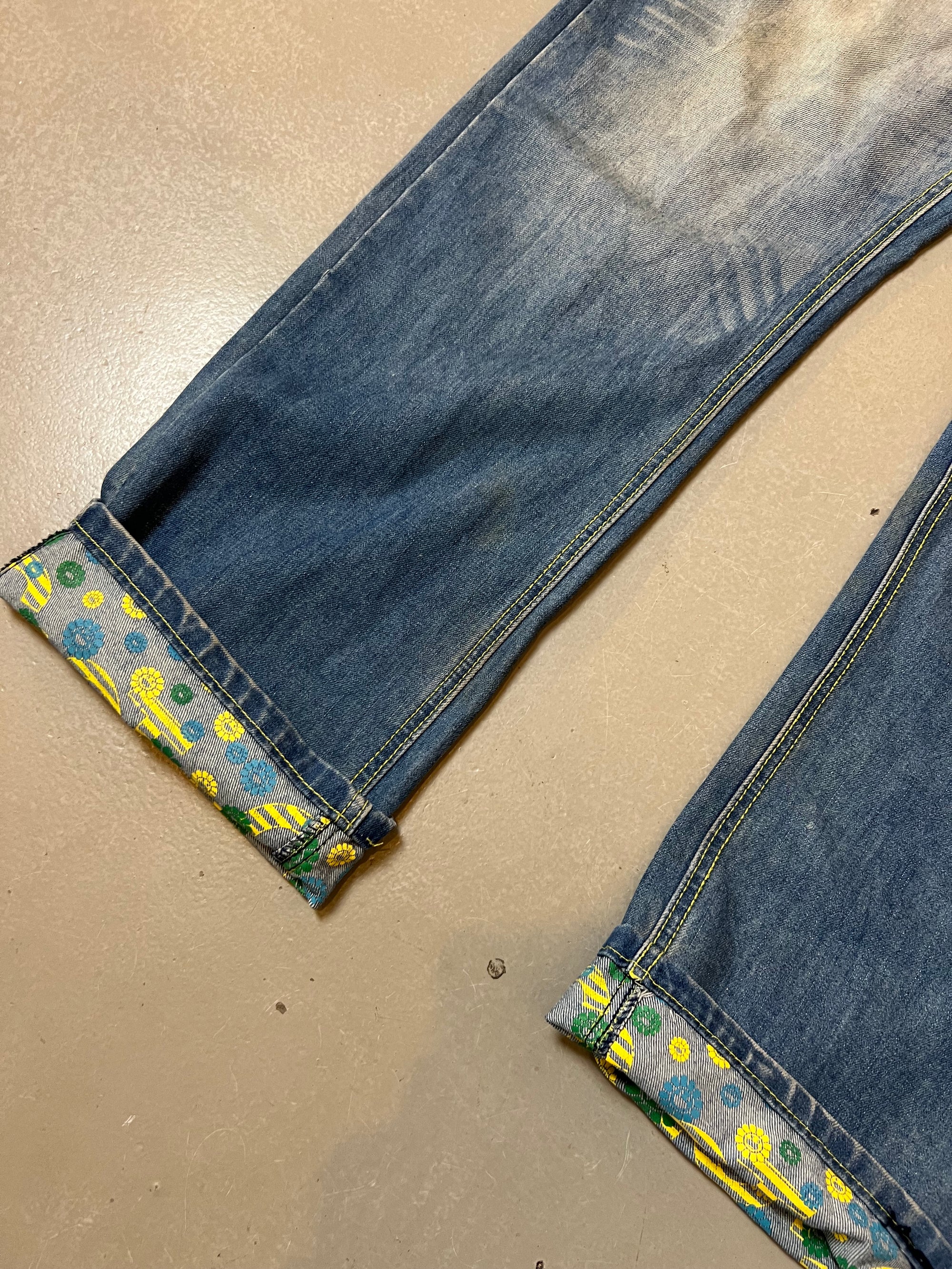 Vintage Levis Printed Denim M/L