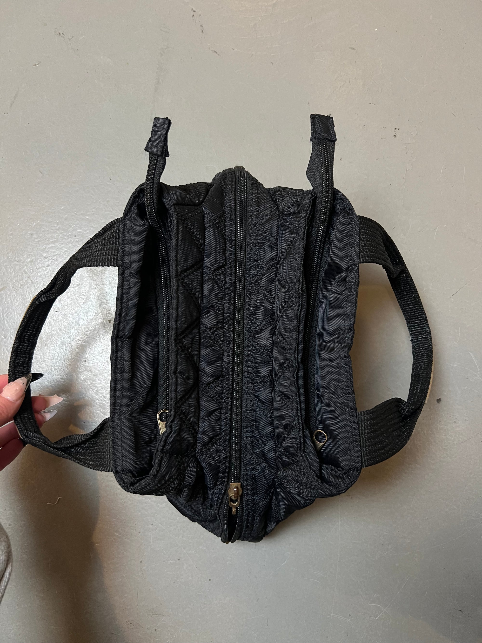 Vintage Moncler Black Mini Bag