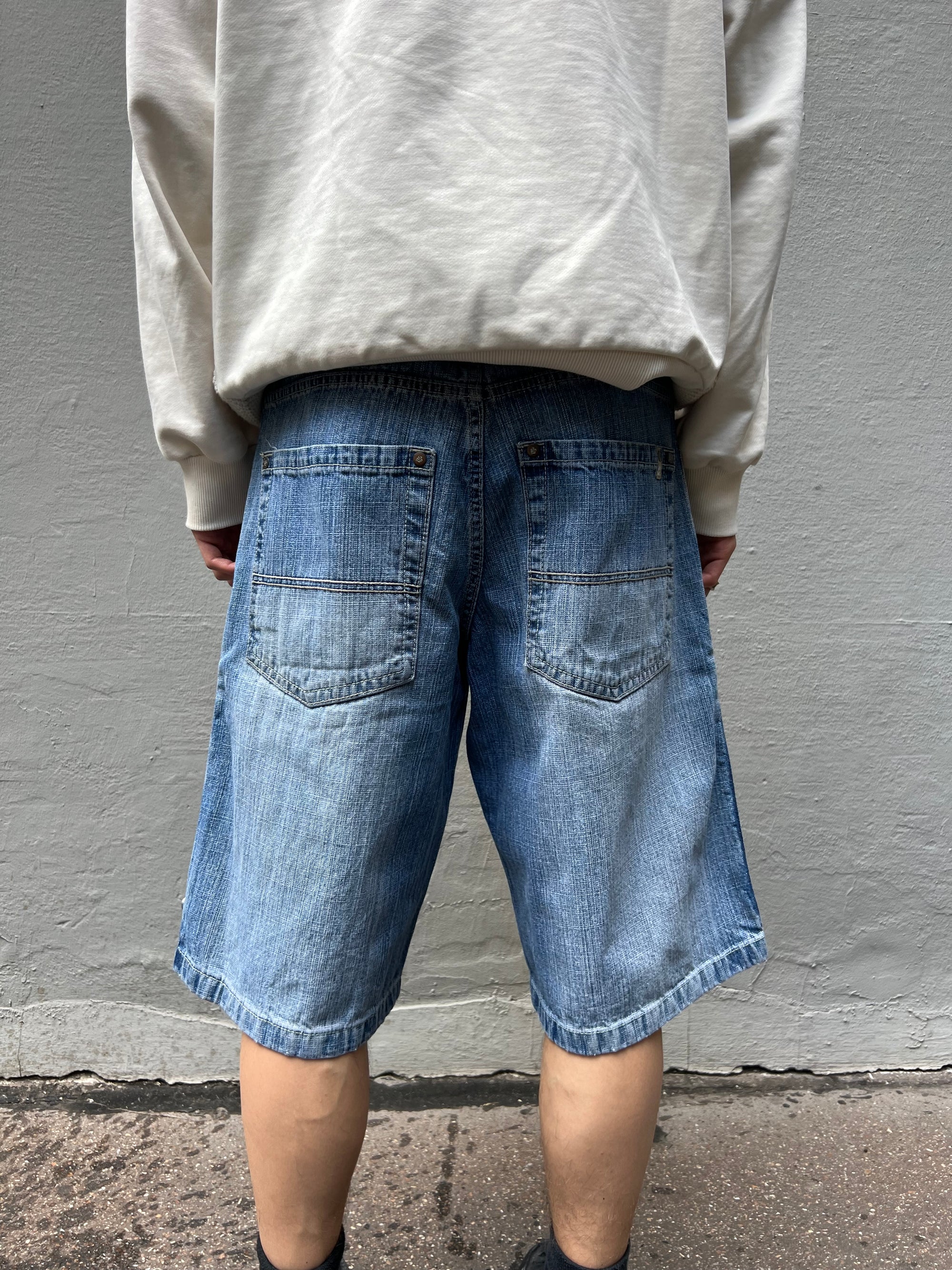 Vintage Southpole Baggy Denim Jorts S/M