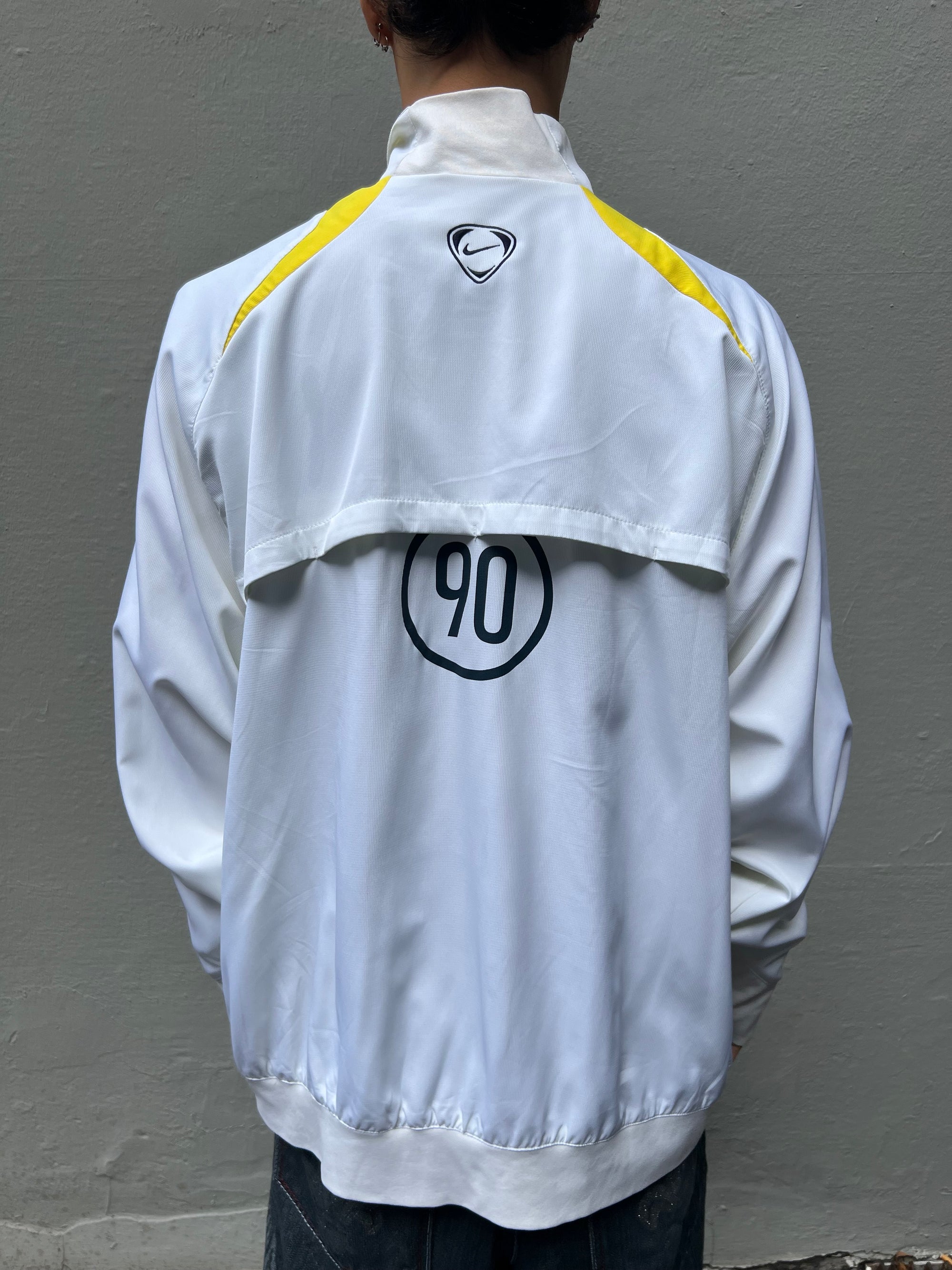 Vintage White Nike Trackjacket XL/XXL