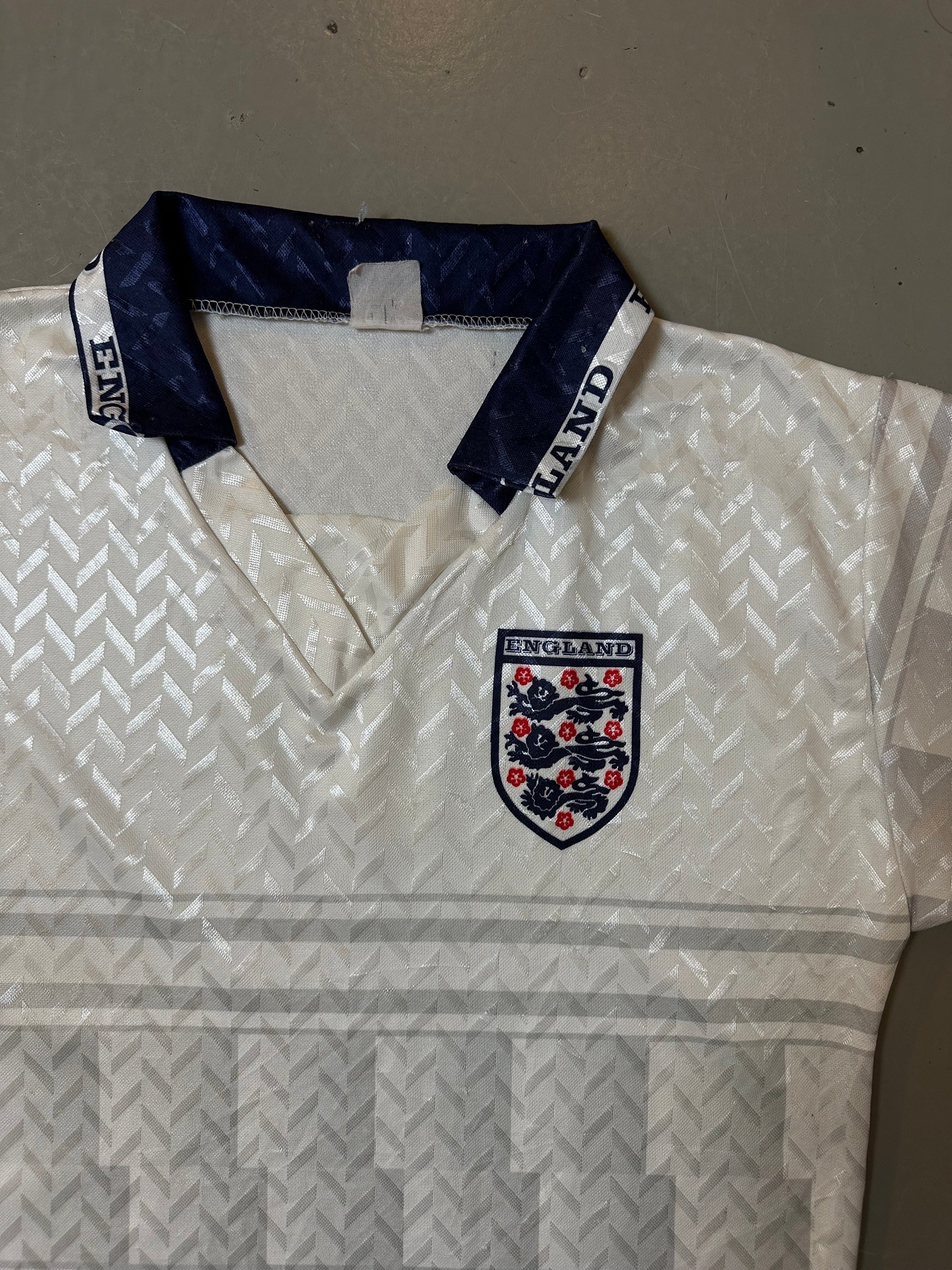 Vintage 90s England Home Jersey M/L