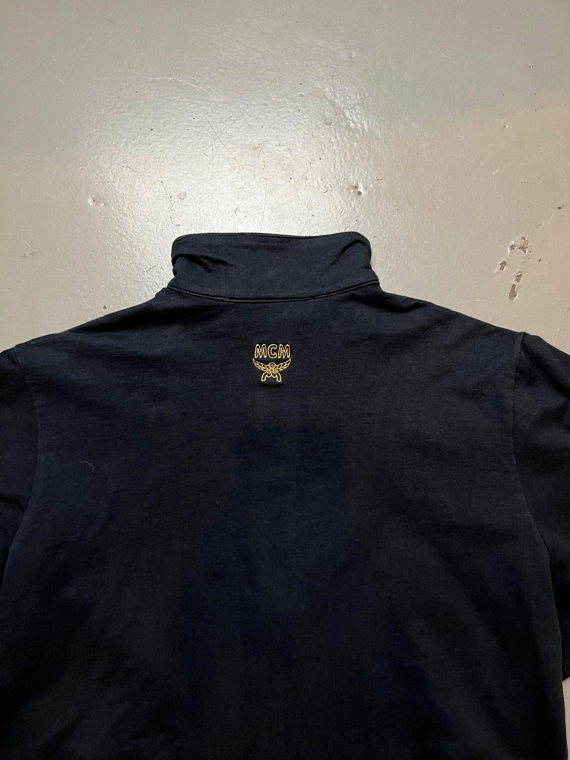 Vintage Black MCM Trackjacket M