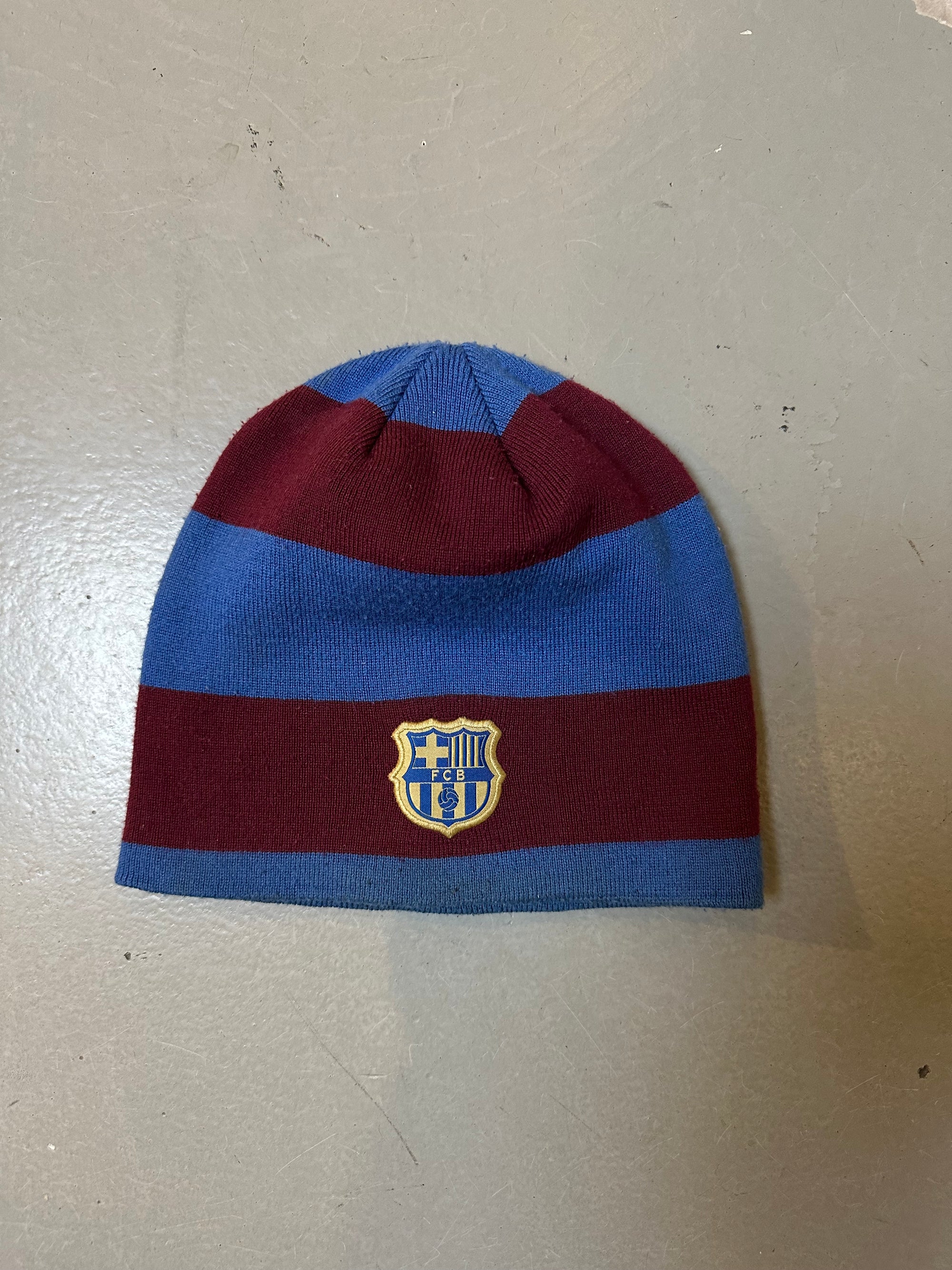 Vintage Nike FC Barcelona Beanie