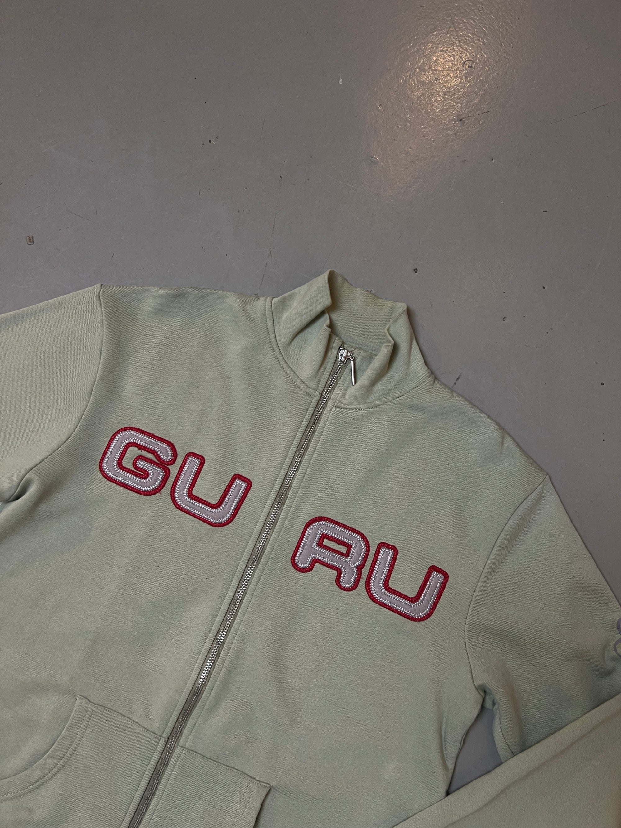 Vintage Green Guru Zipper S/M