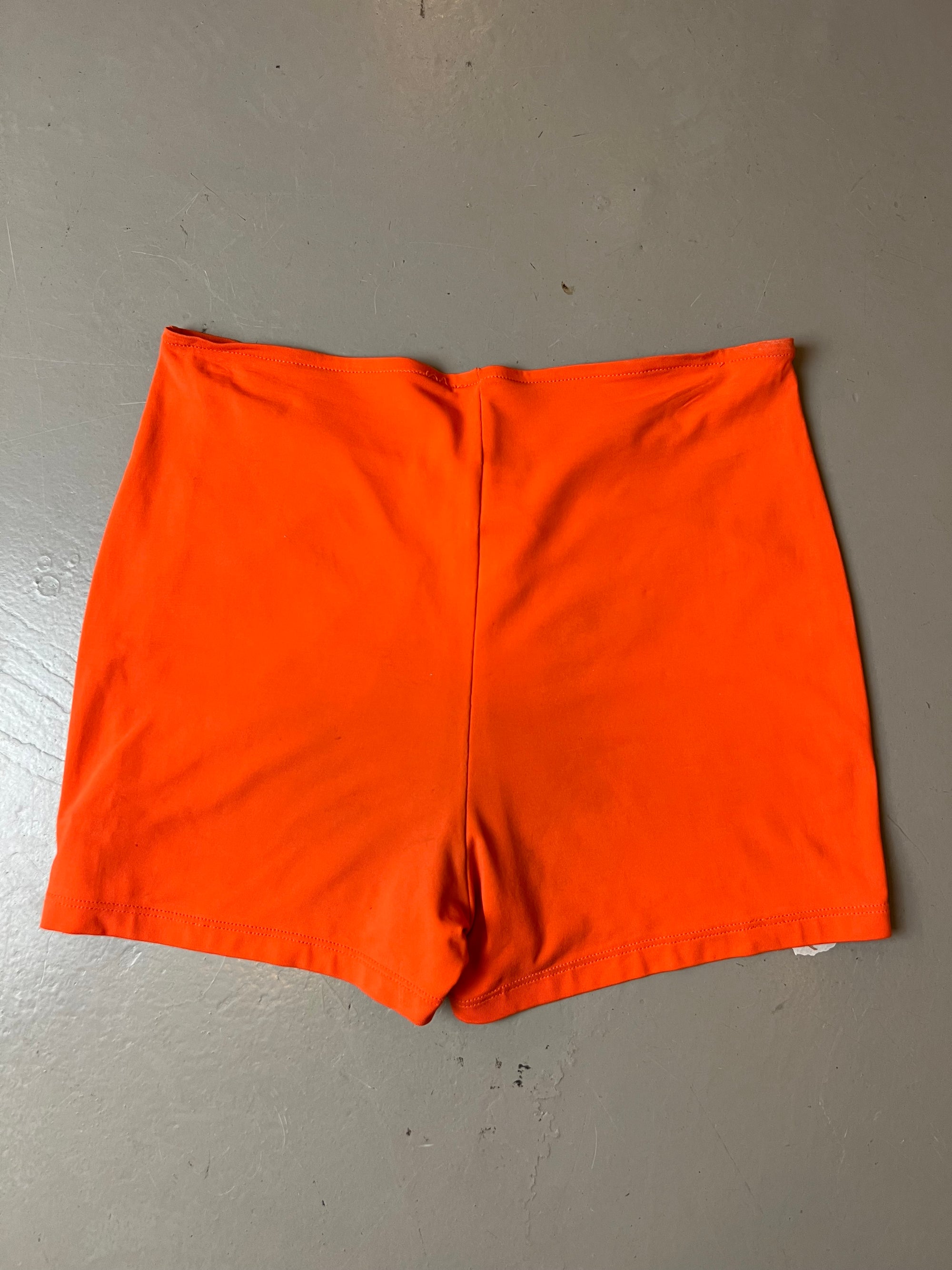 Vintage Orange Micro Shorts S/M