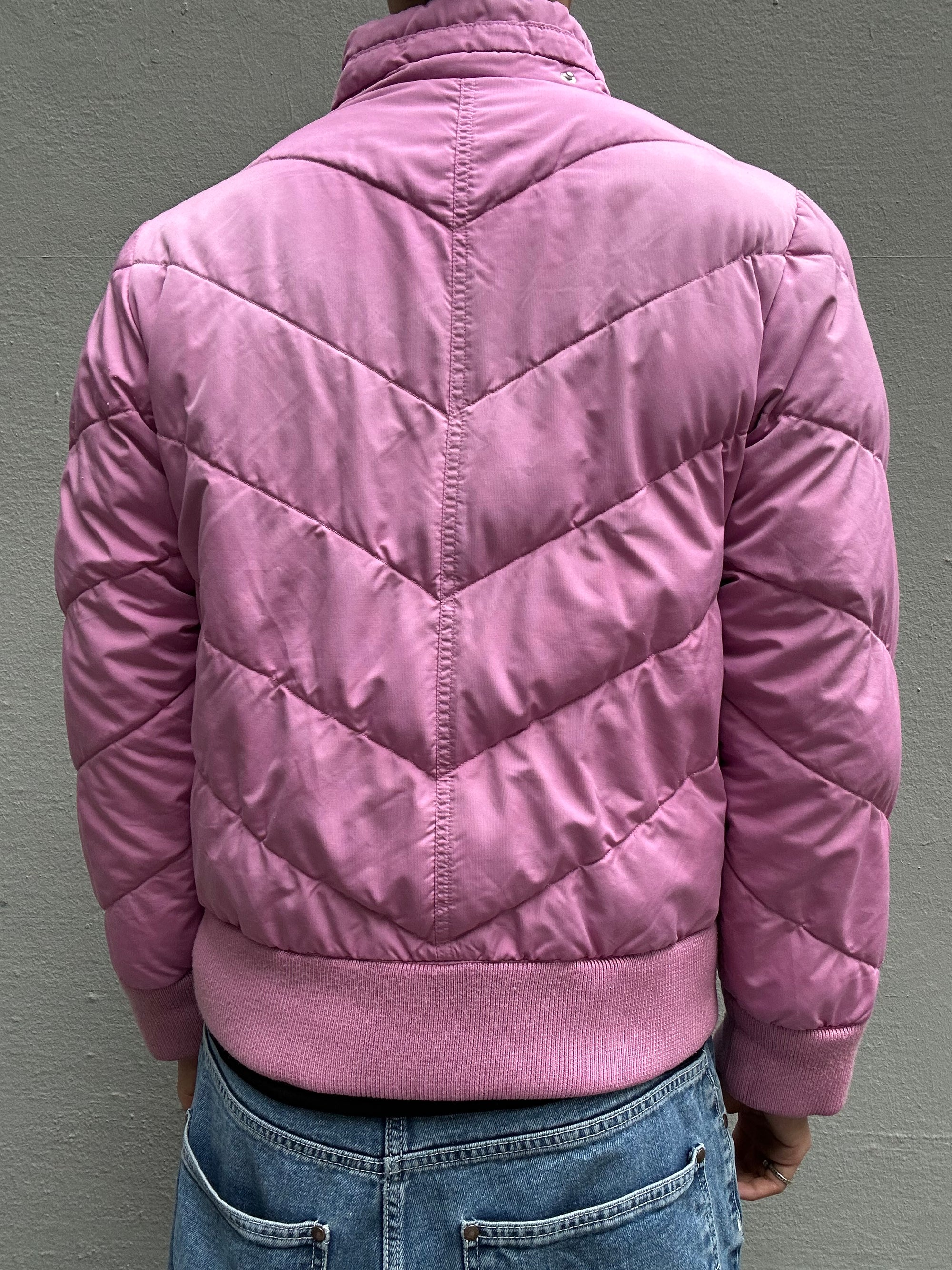 Vintage Pink Nike Puffer Jacket XS/S