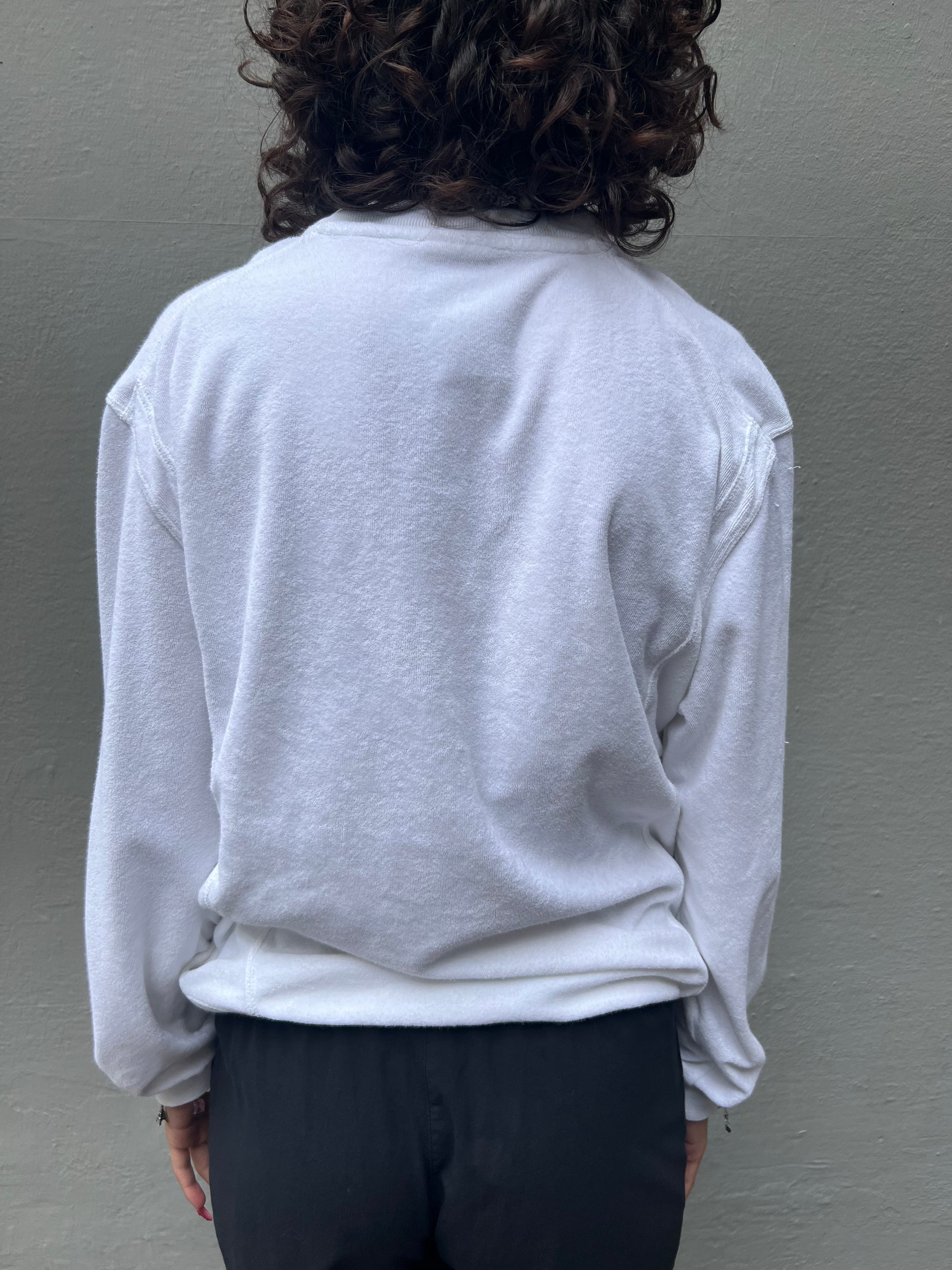 Vintage Nike Cozy Frotté Sweater S