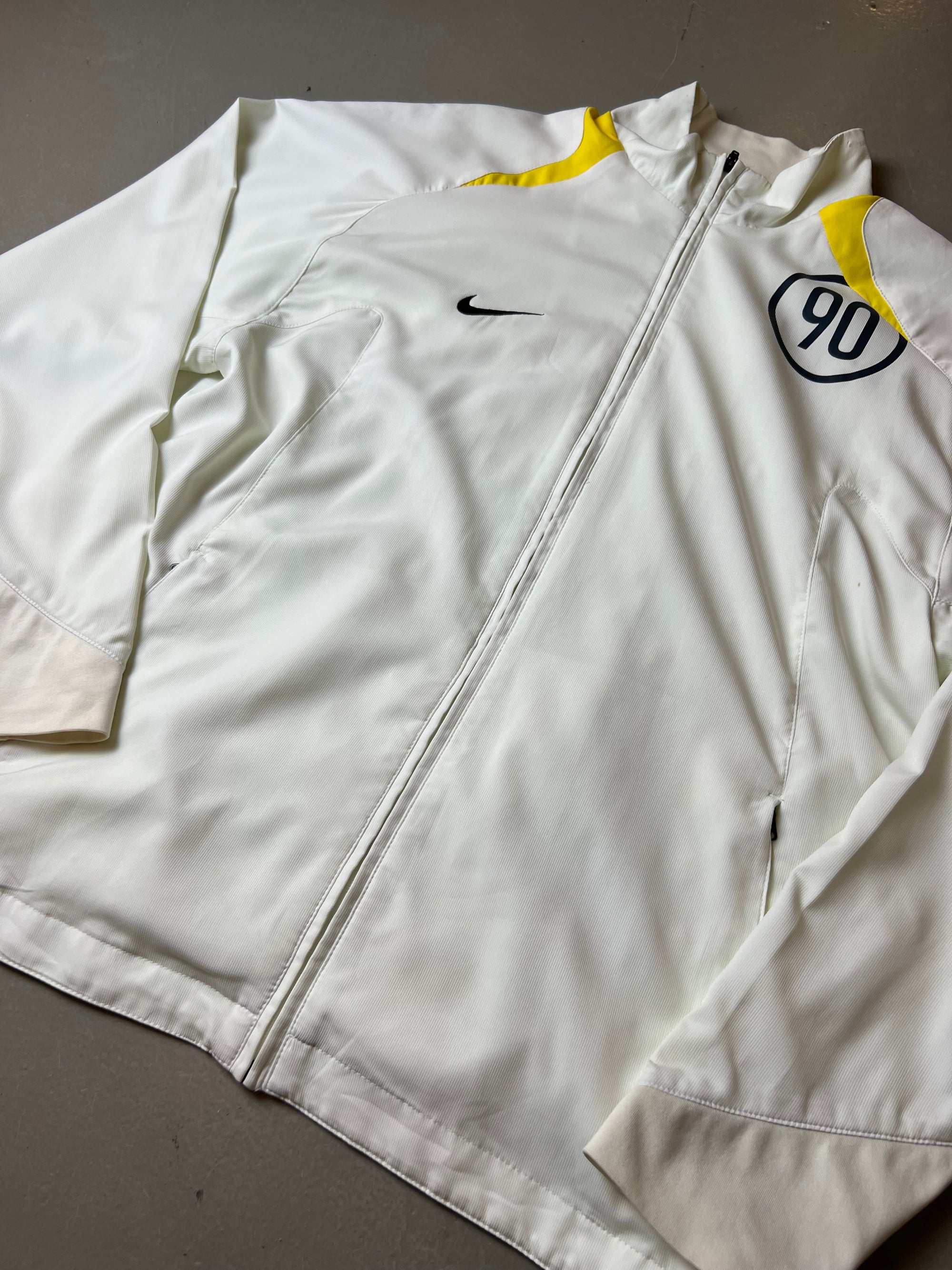 Vintage White Nike Trackjacket XL/XXL