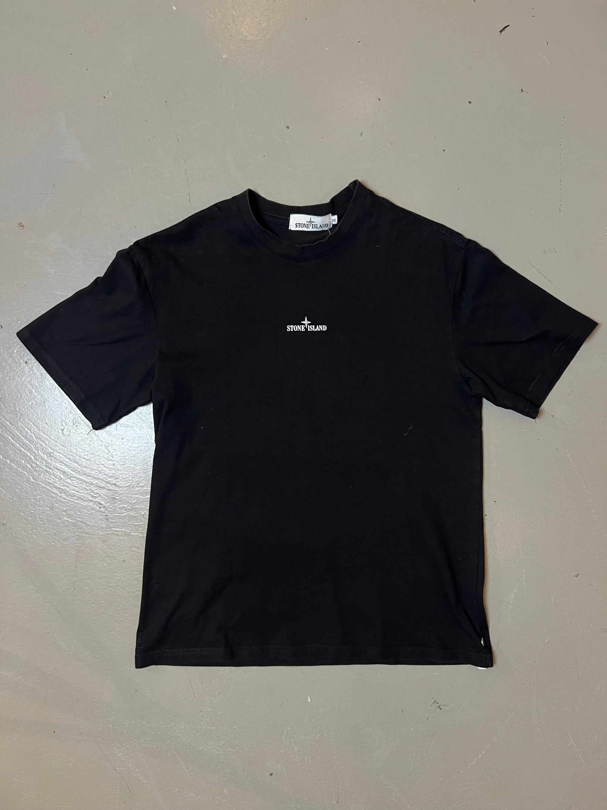 Vintage Black Stone Island Tee S/M