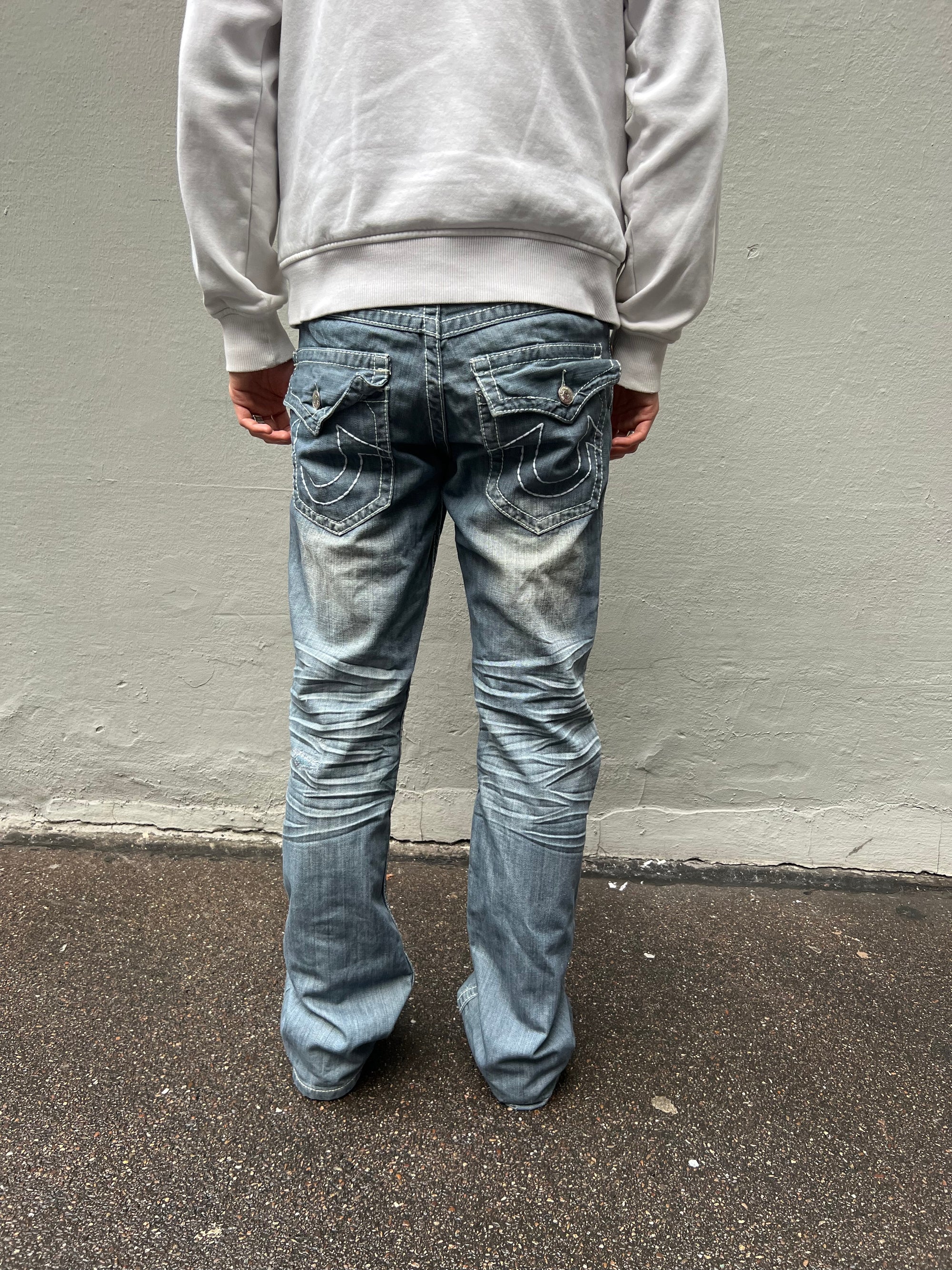 Vintage True Religion Grey Denim M/L