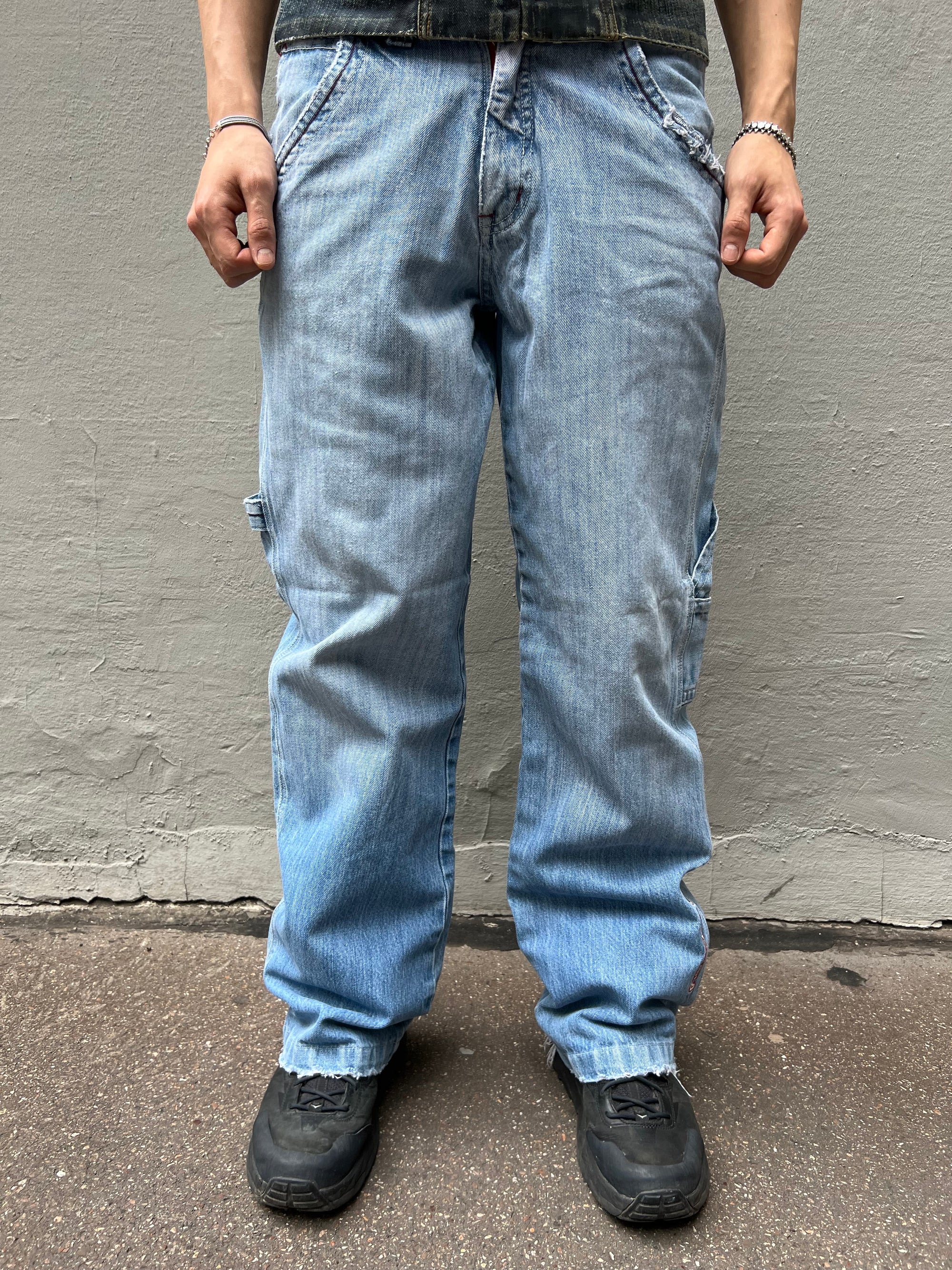 Vintage Baggy Cargo Denim L/XL