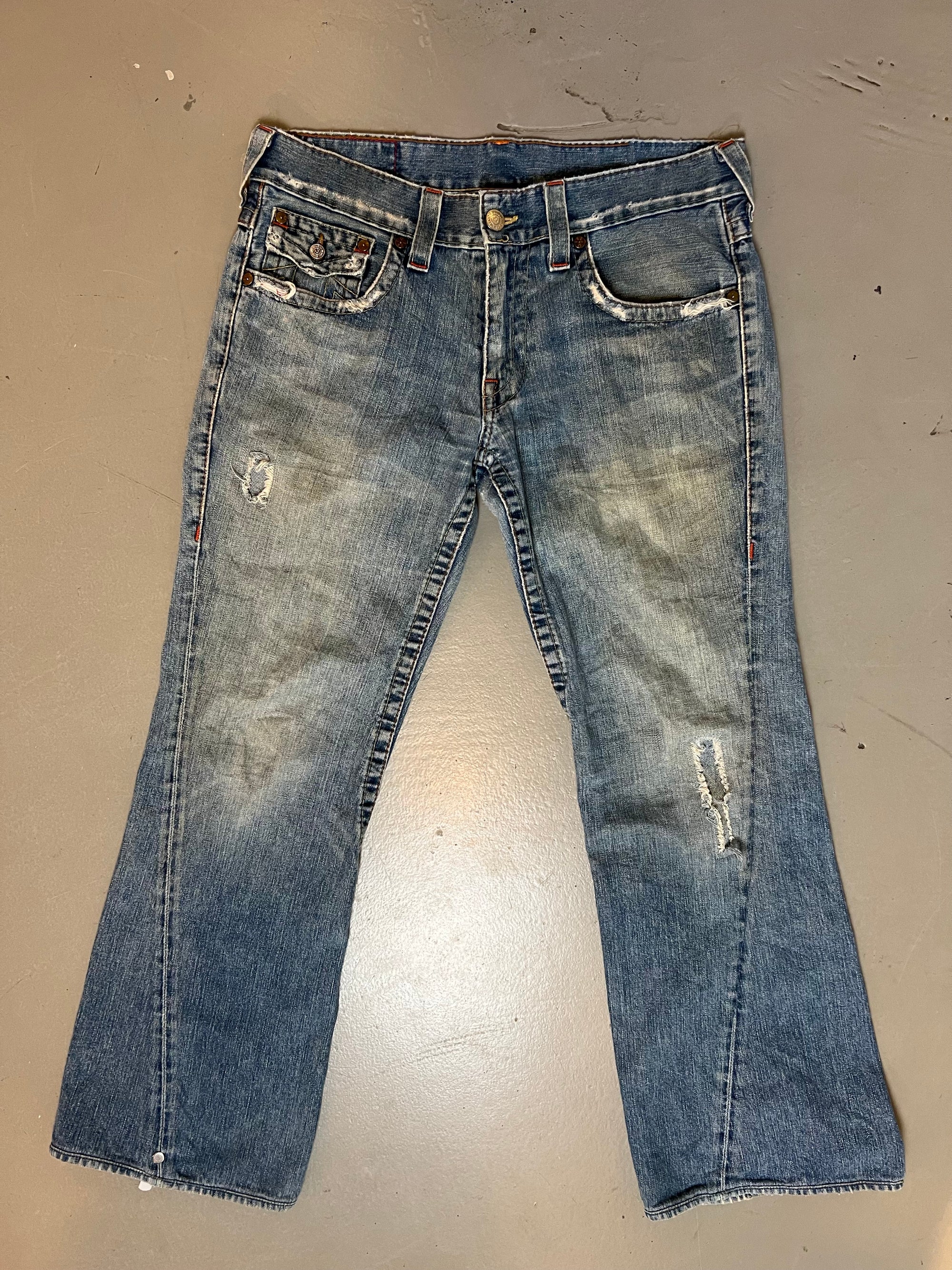 Vintage True Religion Stitched Denim M/L