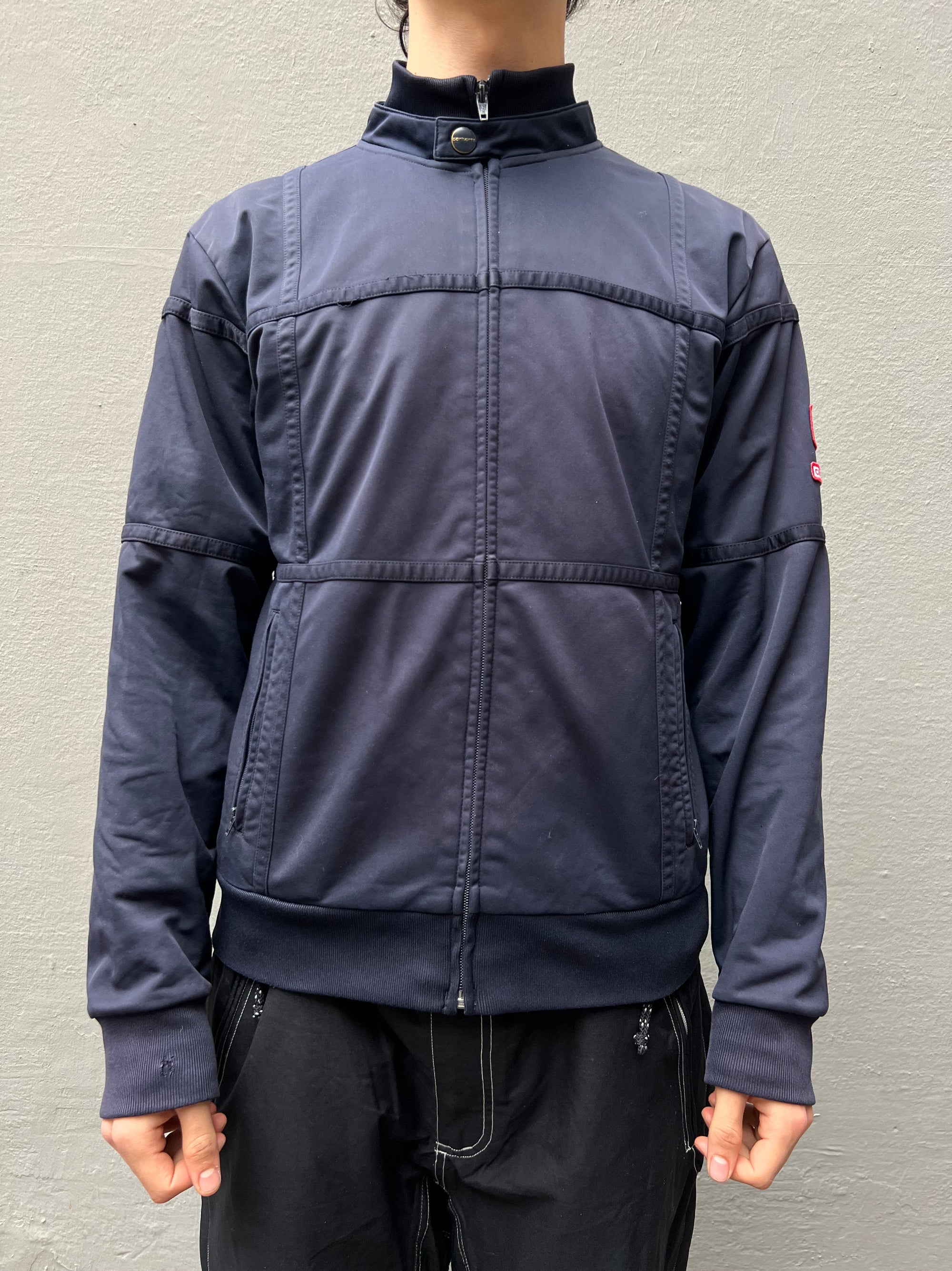 Vintage Dark Blue Carhartt Trackjacket M/L