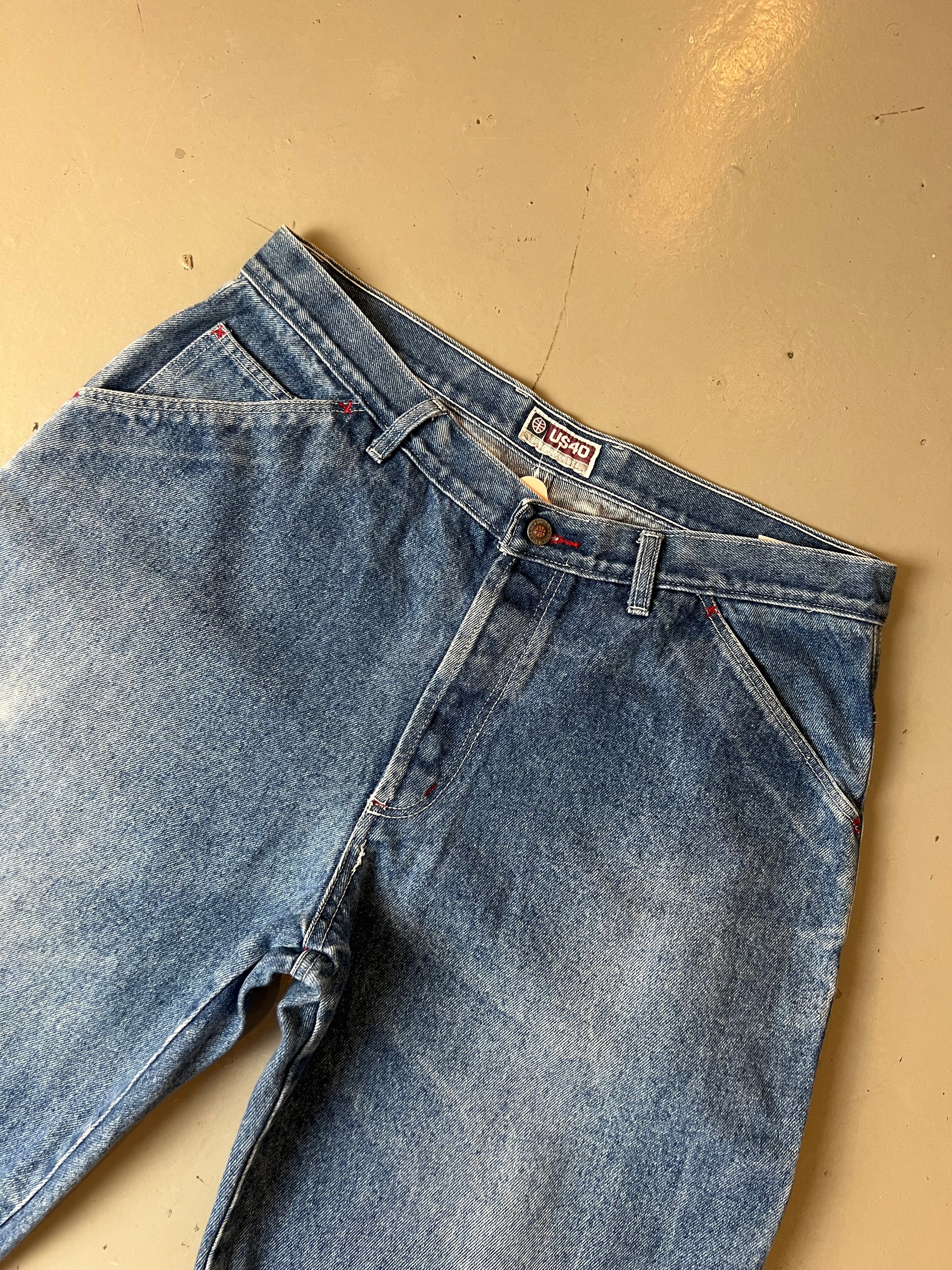 Produktbild Vintage US40 Baggy Jeans Details vorne